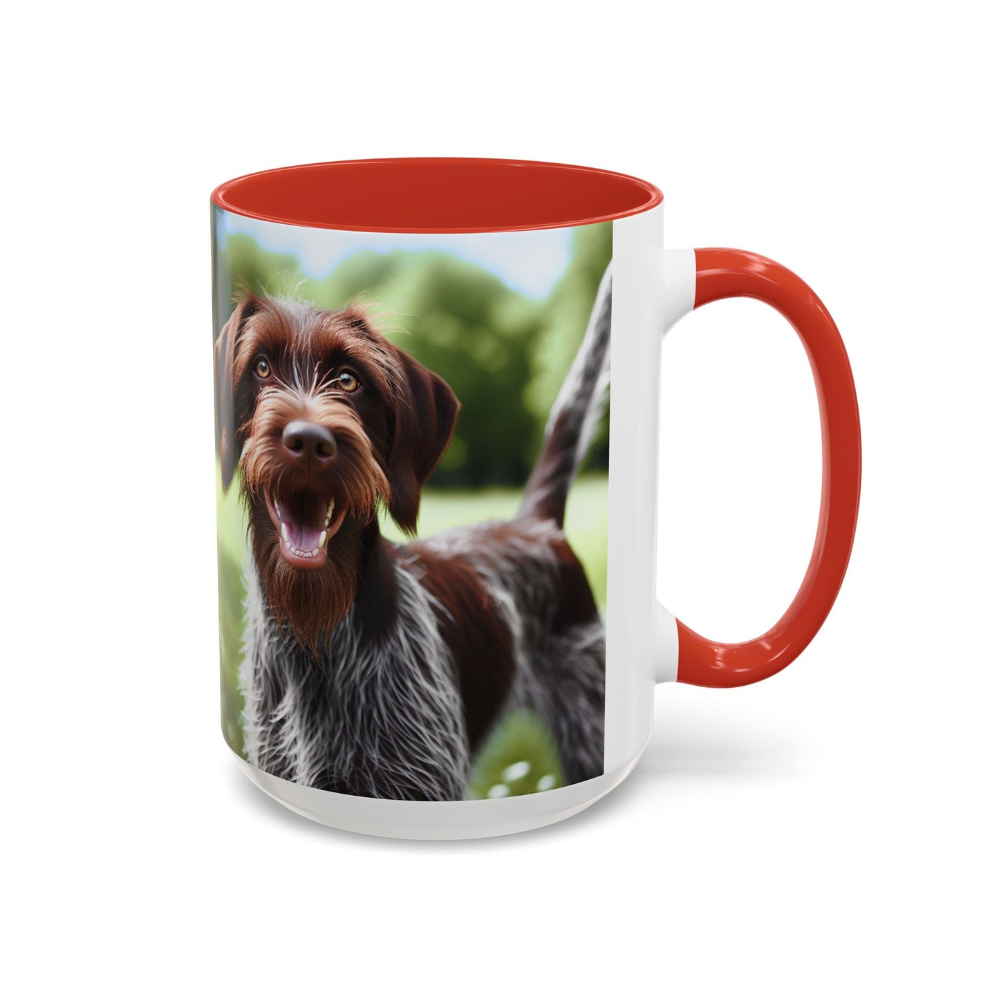 Wirehaired Slovakian Pointer Accent Coffee Mug - Perfect Gift for Dog Lovers