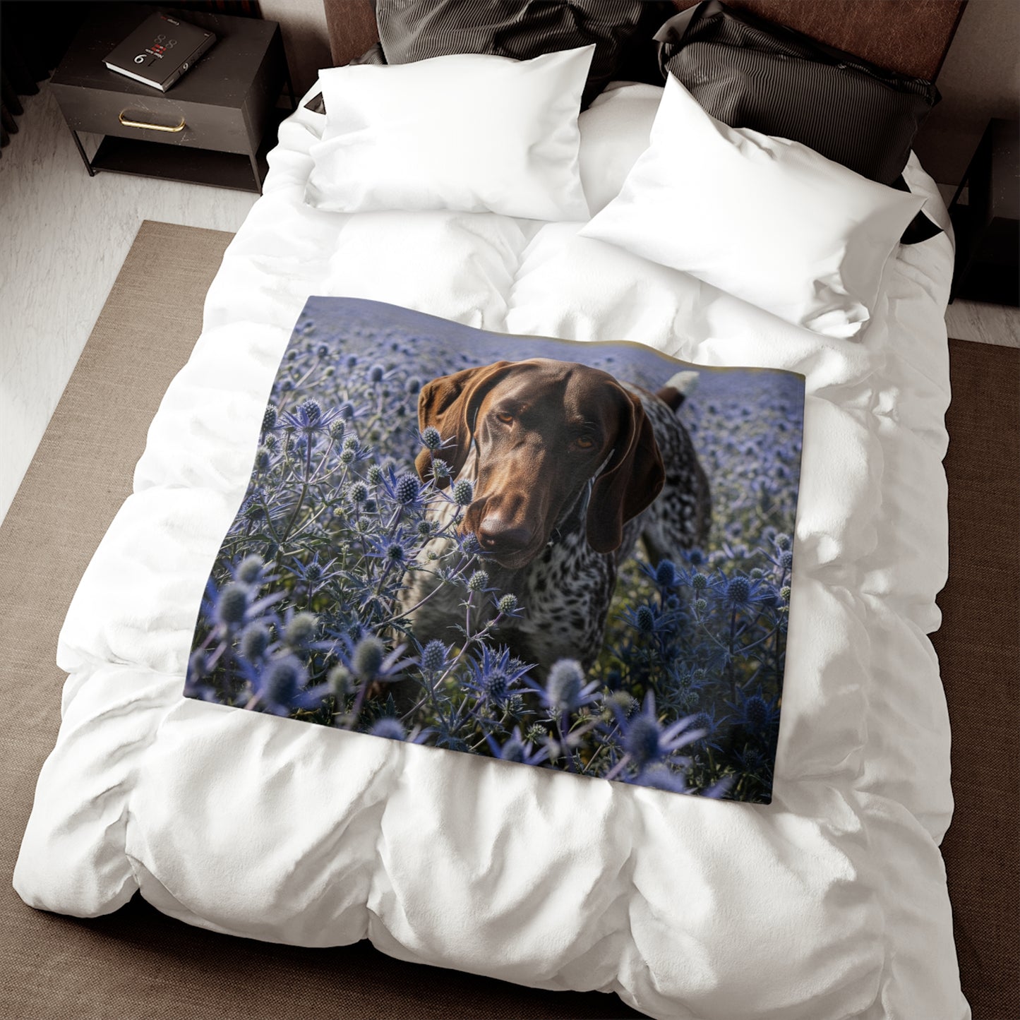 German Shorthaired Pointer Sweatshirt Blanket