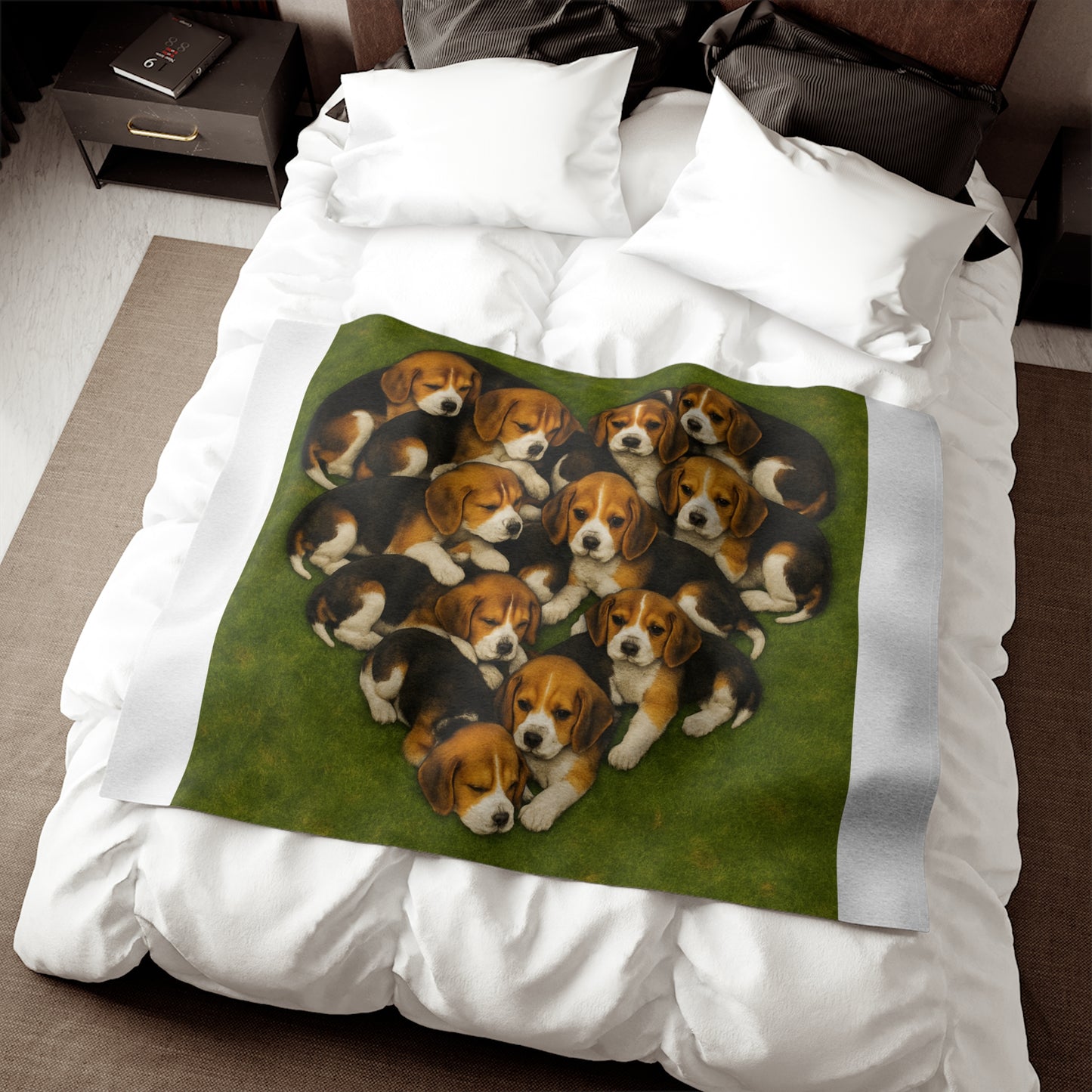 Beagle puppies Sweatshirt Blanket