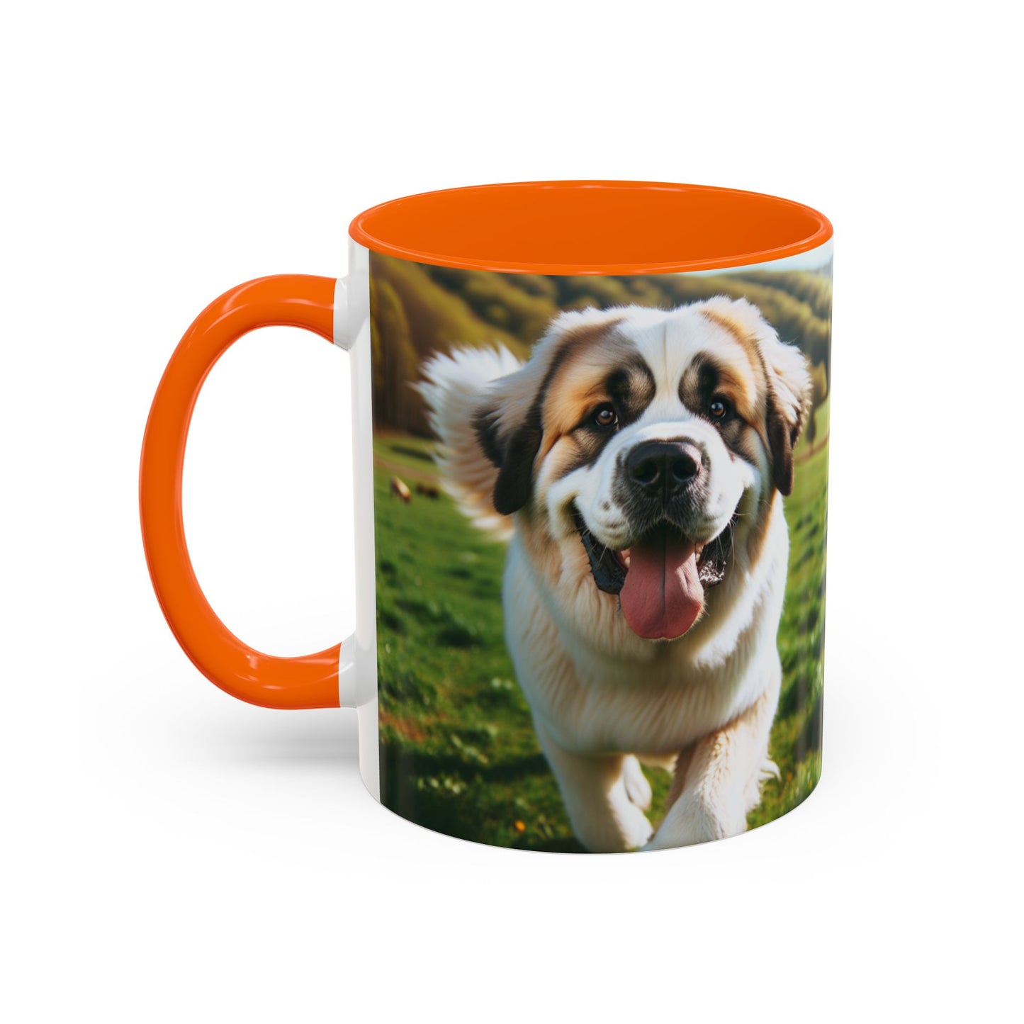 Pyrenean Mastiff Accent Coffee Mug - Perfect Gift for Dog Lovers