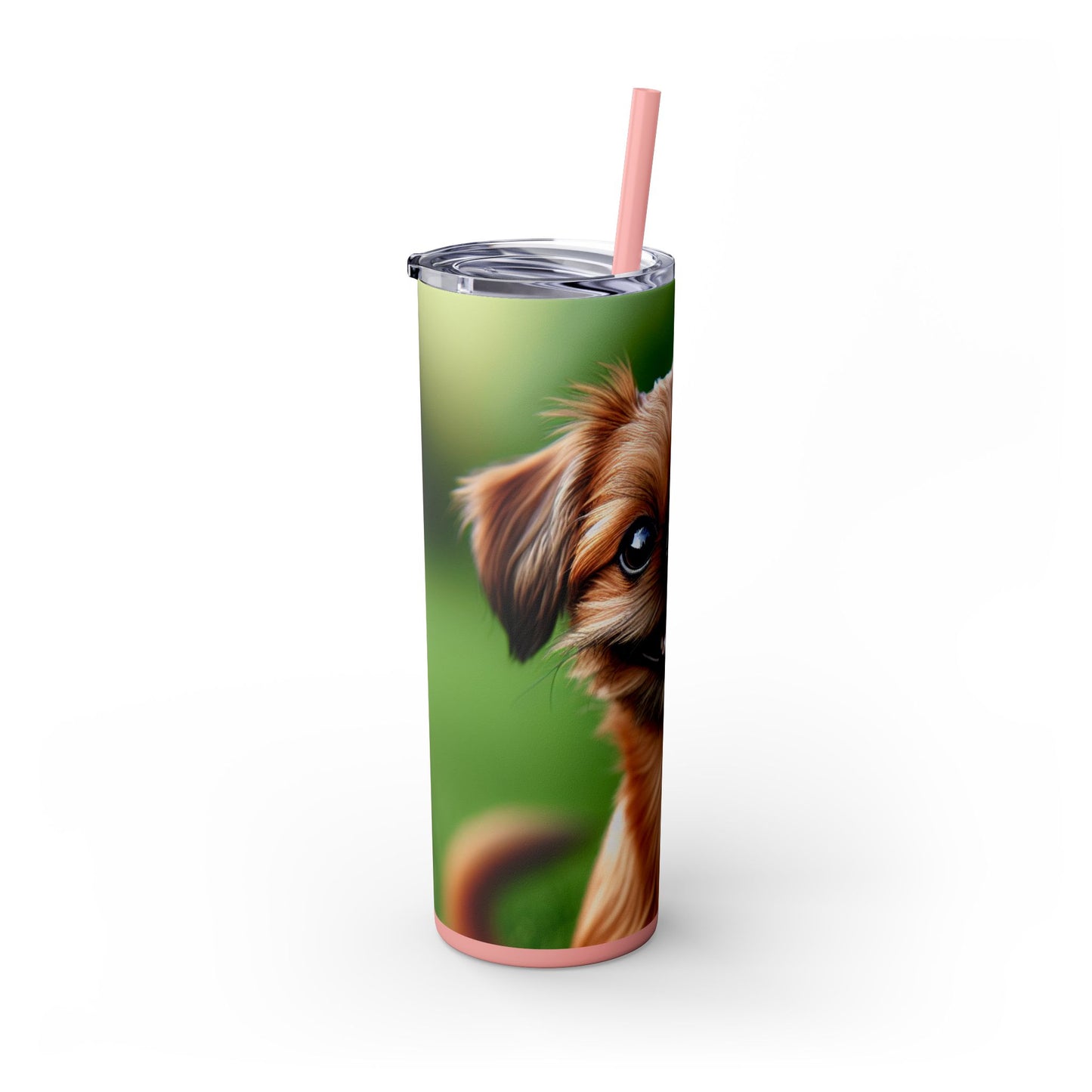 Brussels Griffon Tumbler with Straw, 20oz