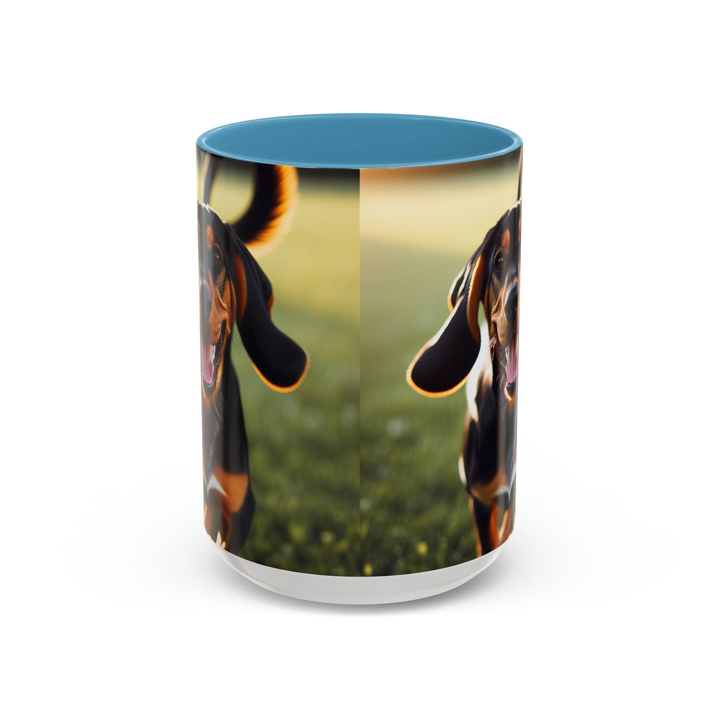 Black and Tan Coonhound Accent Coffee Mug - Perfect Gift for Dog Lovers