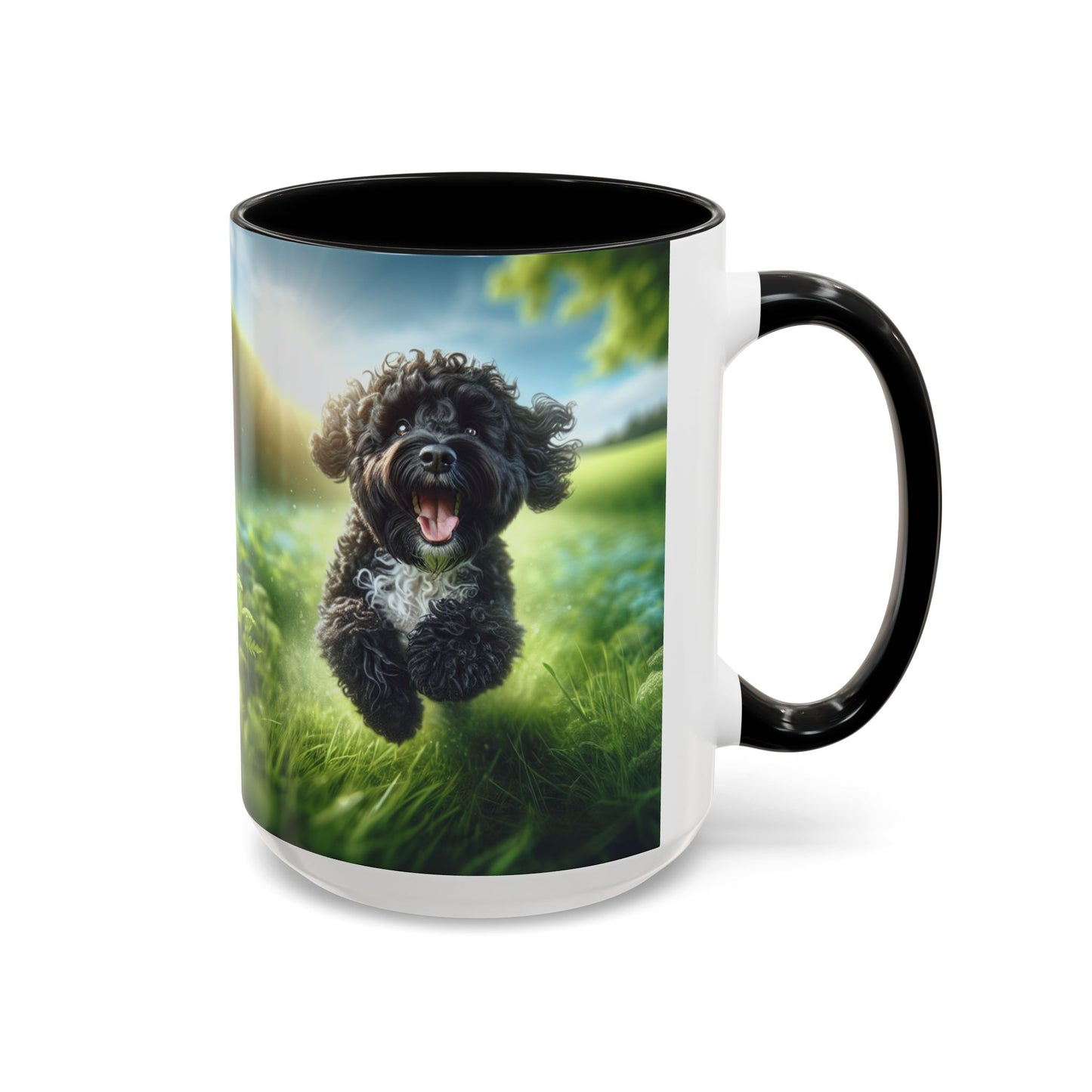 Portuguese Water Dog Accent Coffee Mug - Perfect Gift for Dog Lovers