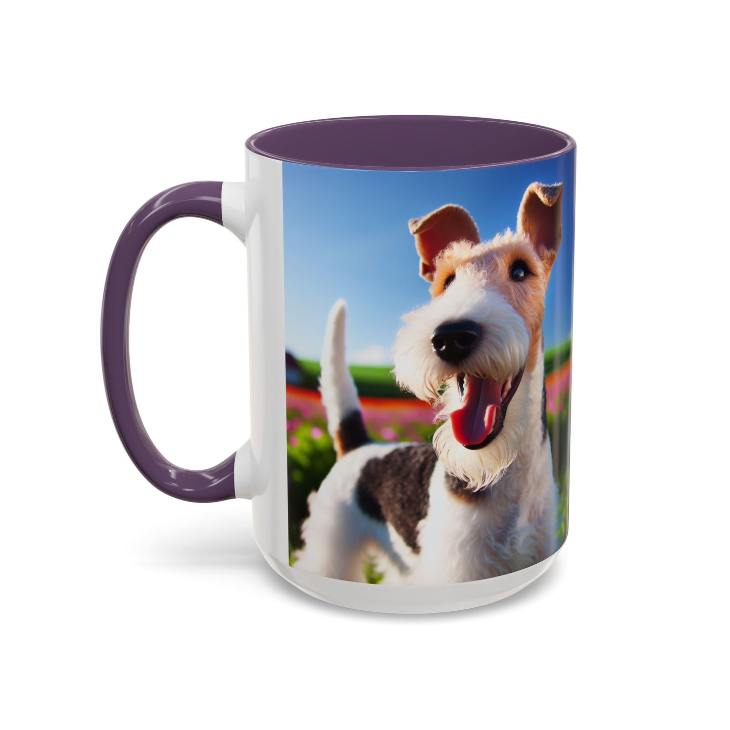 Wire Fox Terrier Accent Coffee Mug - Perfect Gift for Dog Lovers
