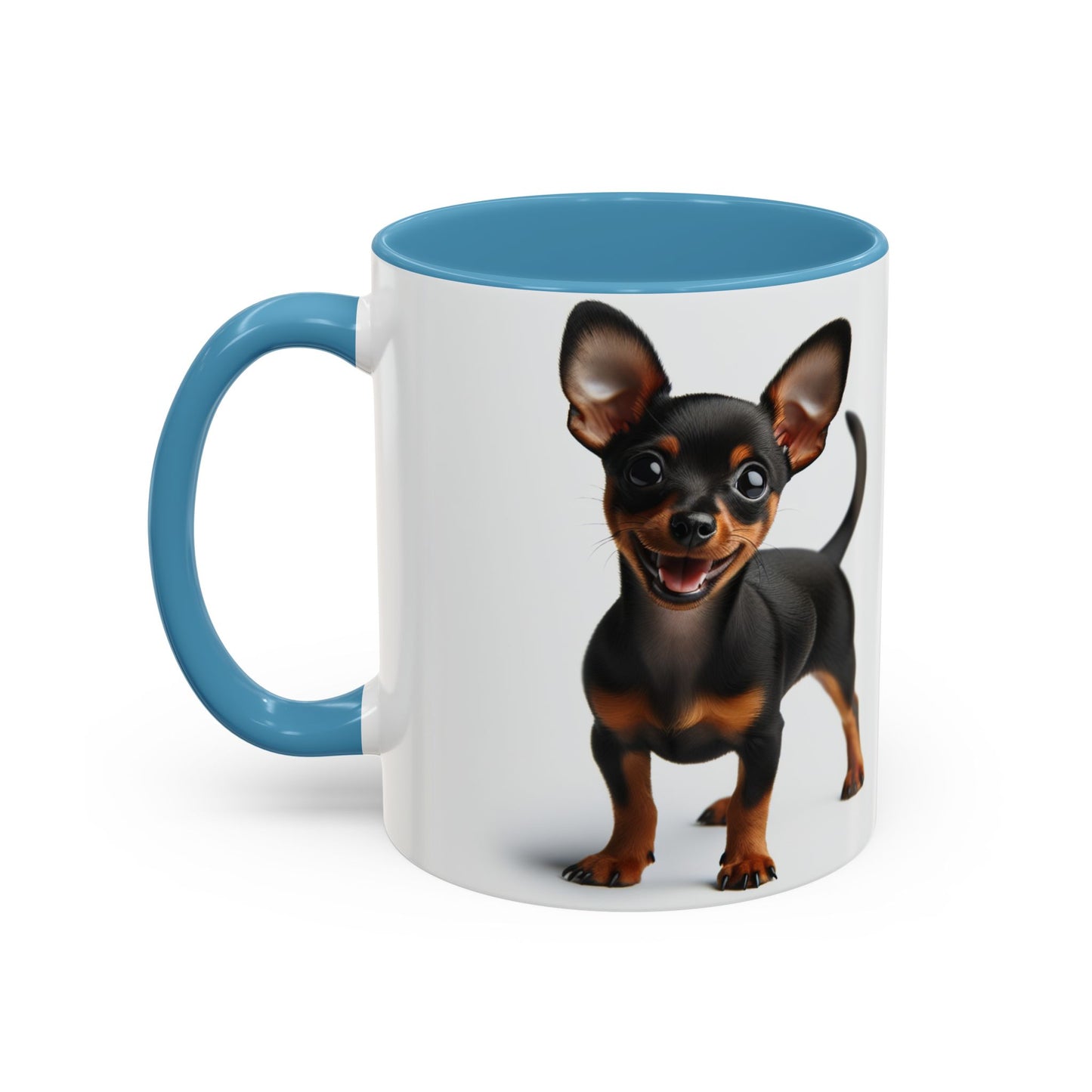 Miniature Pinscher Accent Coffee Mug - Perfect Gift for Dog Lovers