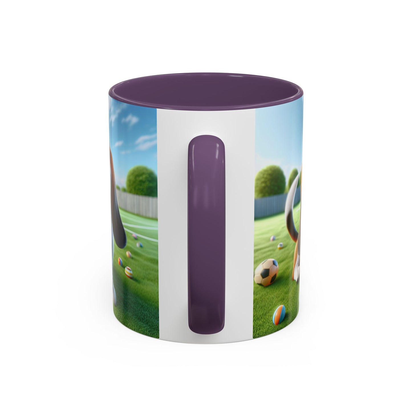 Basset Hound Accent Coffee Mug - Perfect Gift for Dog Lovers