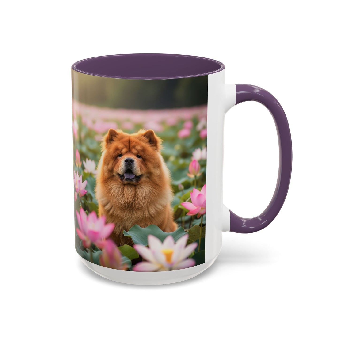 Chow Chow Accent Coffee Mug - Perfect Gift for Dog Lovers