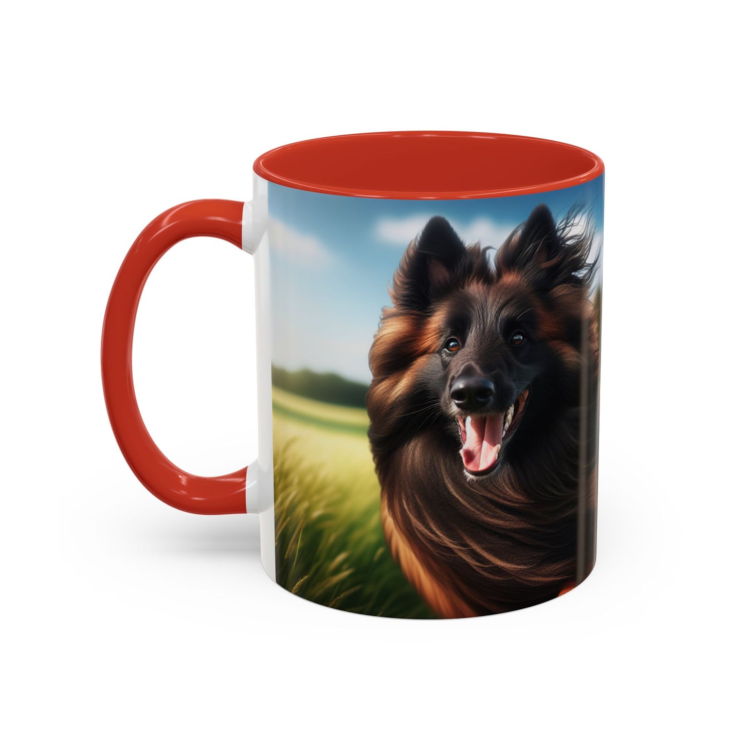 Belgian Shepherd Dog Tervuren Accent Coffee Mug - Perfect Gift for Dog Lovers