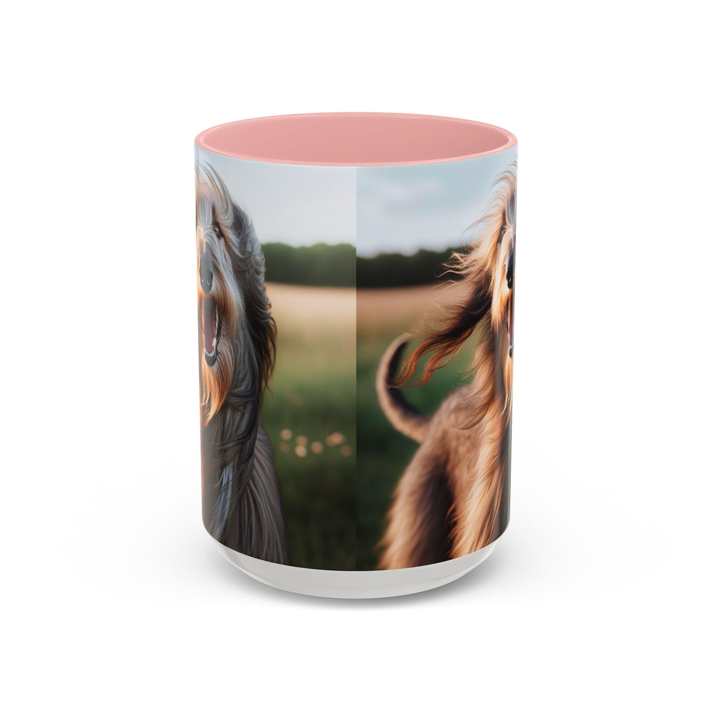 Scottish Deerhound Accent Coffee Mug - Perfect Gift for Dog Lovers