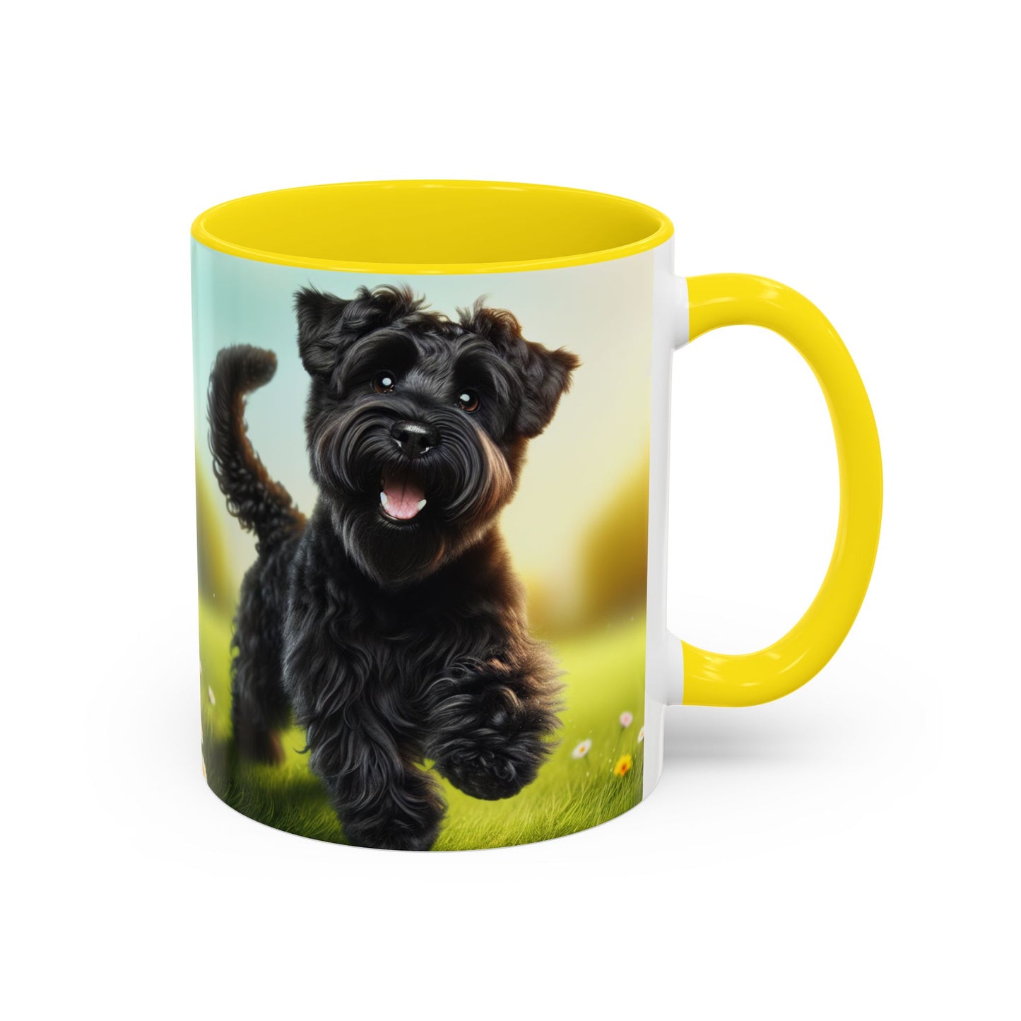 Russian Black Terrier Accent Coffee Mug - Perfect Gift for Dog Lovers