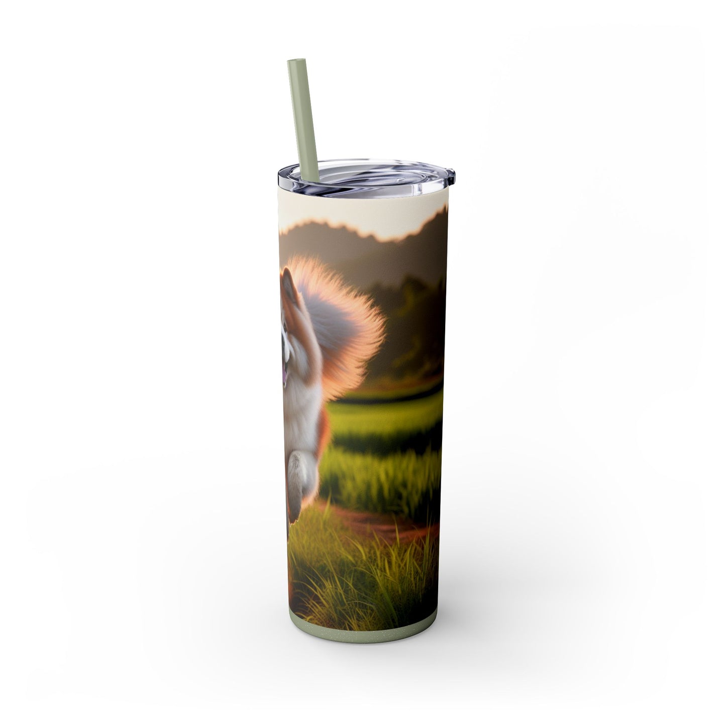 Thai Bangkaew Tumbler with Straw, 20oz
