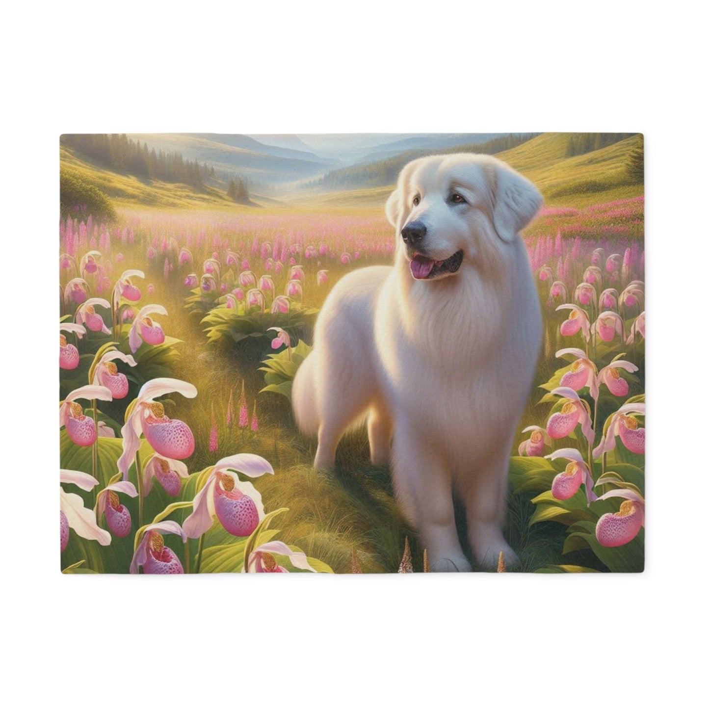Great Pyrenees Sweatshirt Blanket