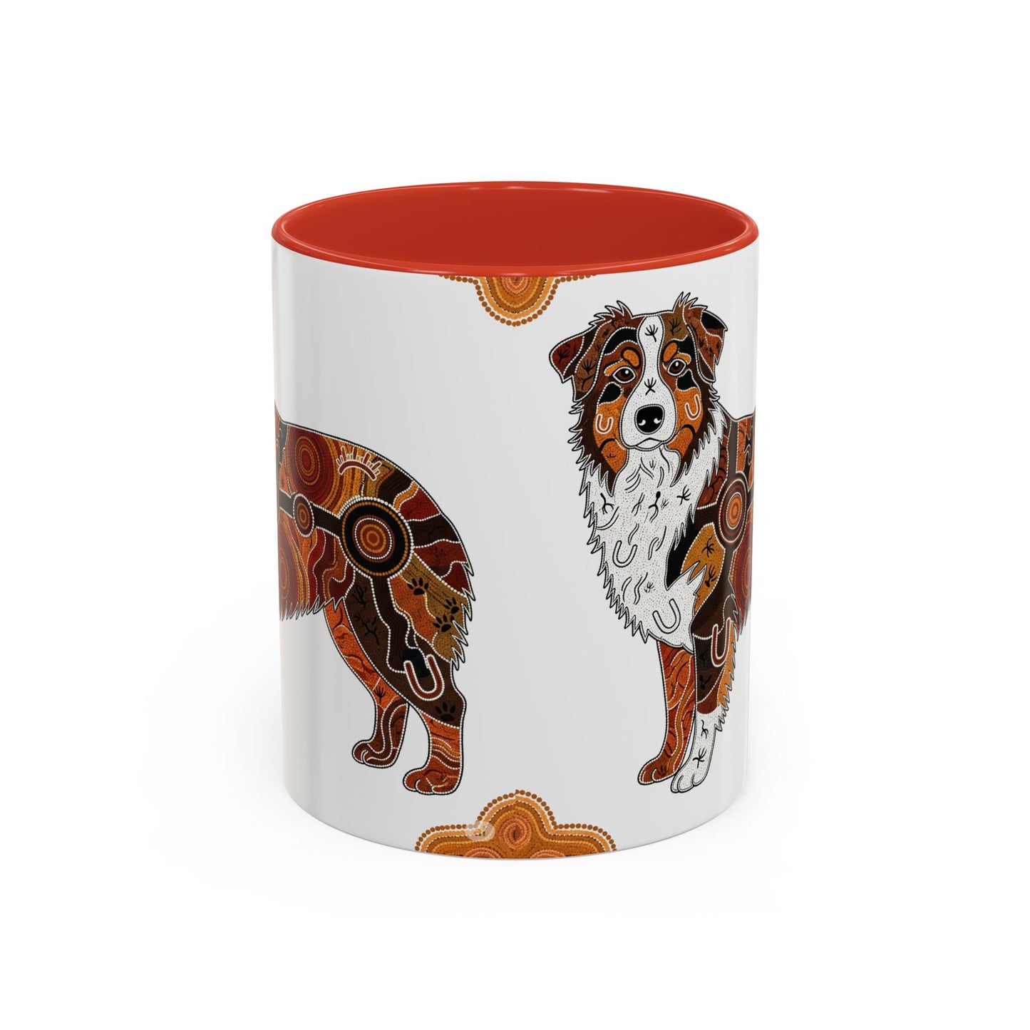 Australian Shepherd Accent Coffee Mug - Perfect Gift for Dog Lovers