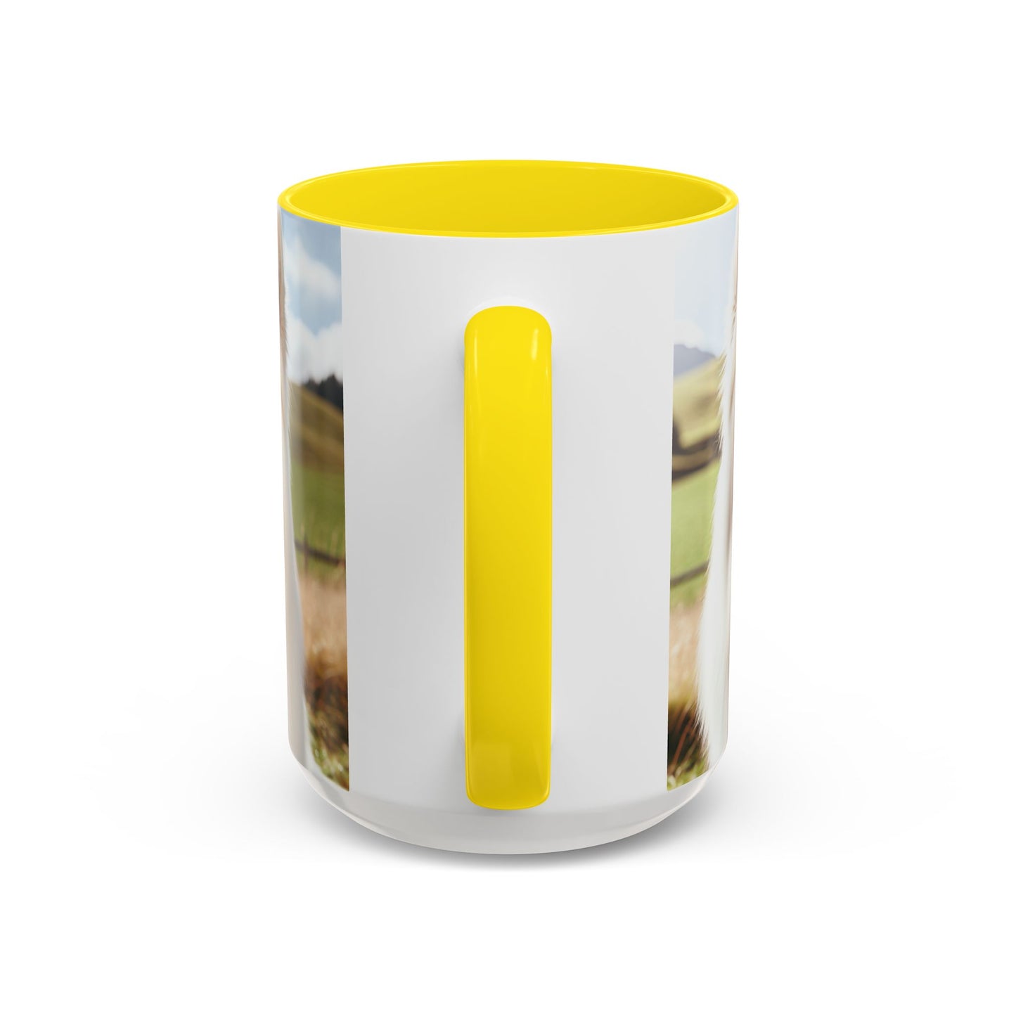 White Swiss Shepherd Dog Accent Coffee Mug - Perfect Gift for Dog Lovers