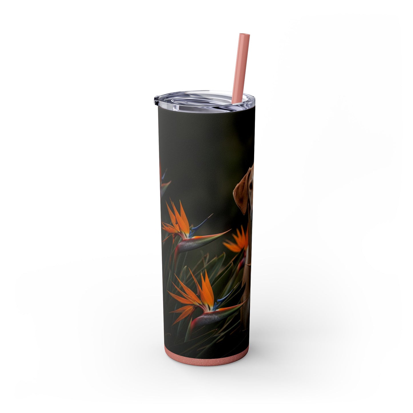 Azawakh Tumbler with Straw, 20oz