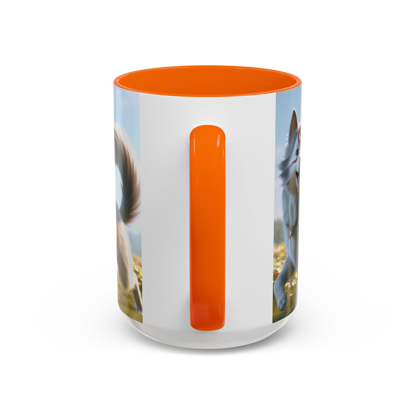 Cadabomb Okami Accent Coffee Mug - Perfect Gift for Dog Lovers