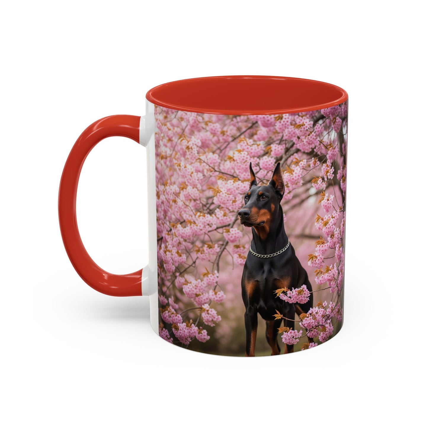 Doberman Accent Coffee Mug - Perfect Gift for Dog Lovers