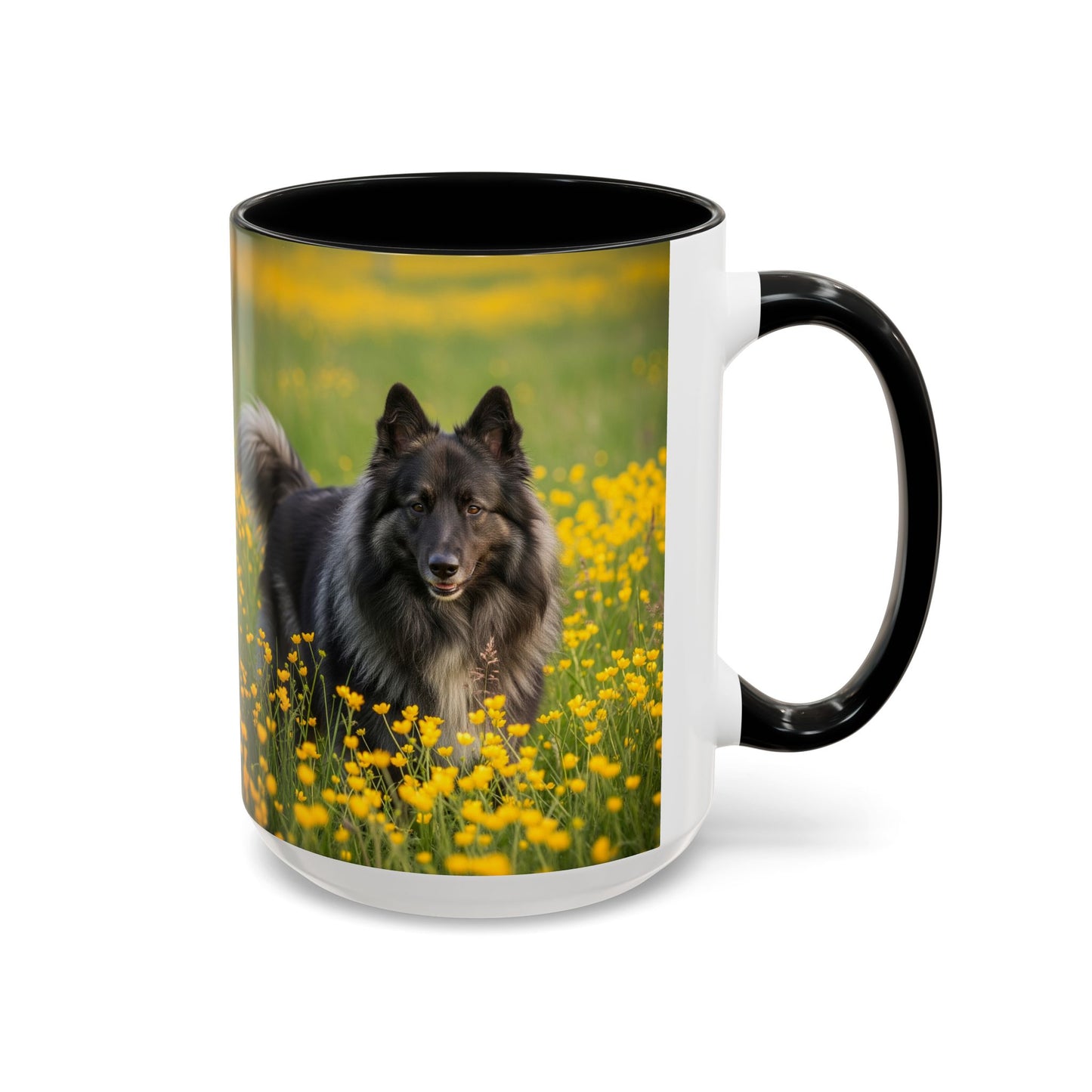 Belgian Sheepdog Accent Coffee Mug - Perfect Gift for Dog Lovers