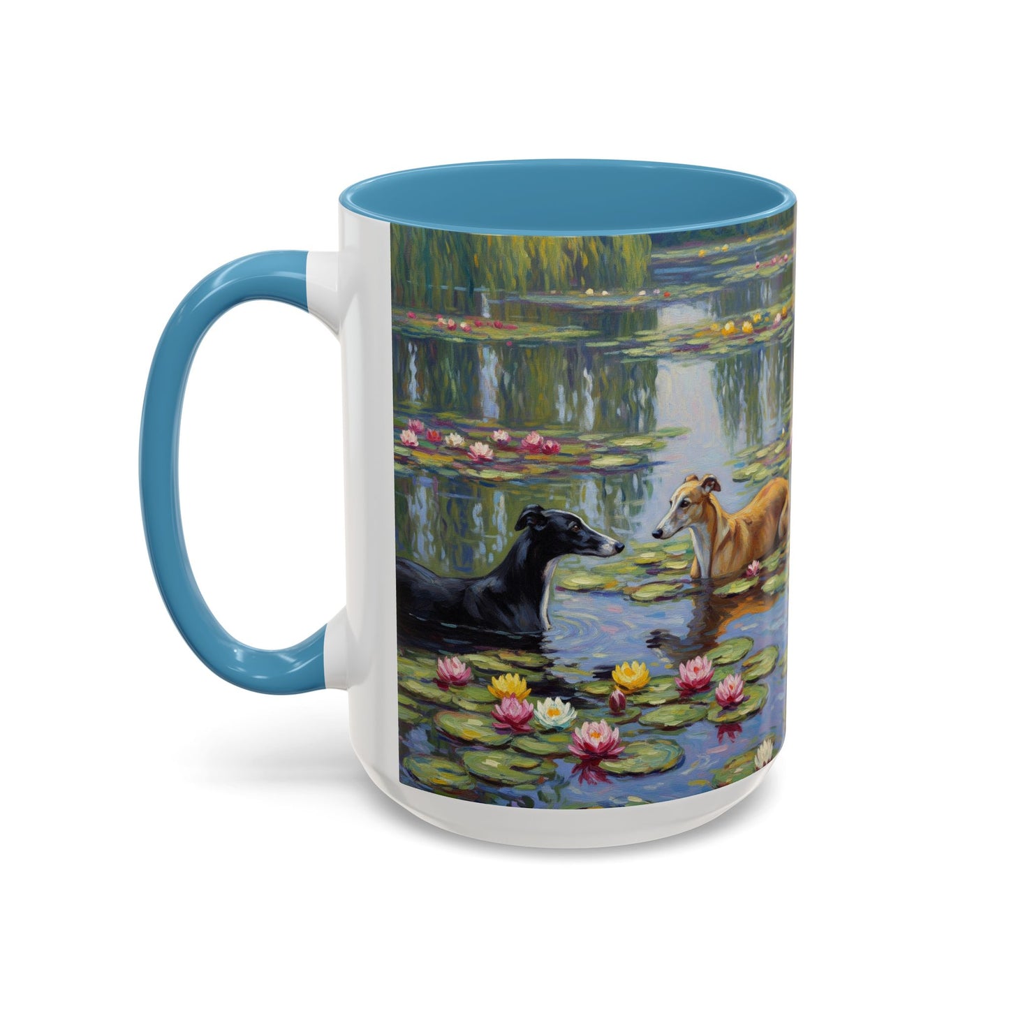 Greyhound Accent Coffee Mug - Perfect Gift for Dog Lovers