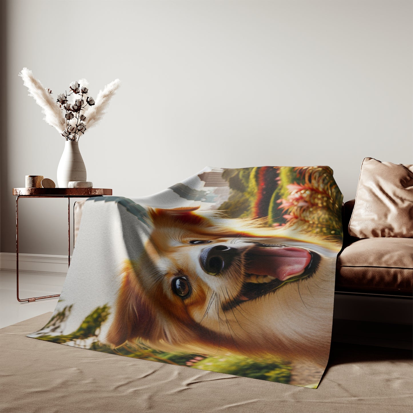 Taiwan Dog Sweatshirt Blanket