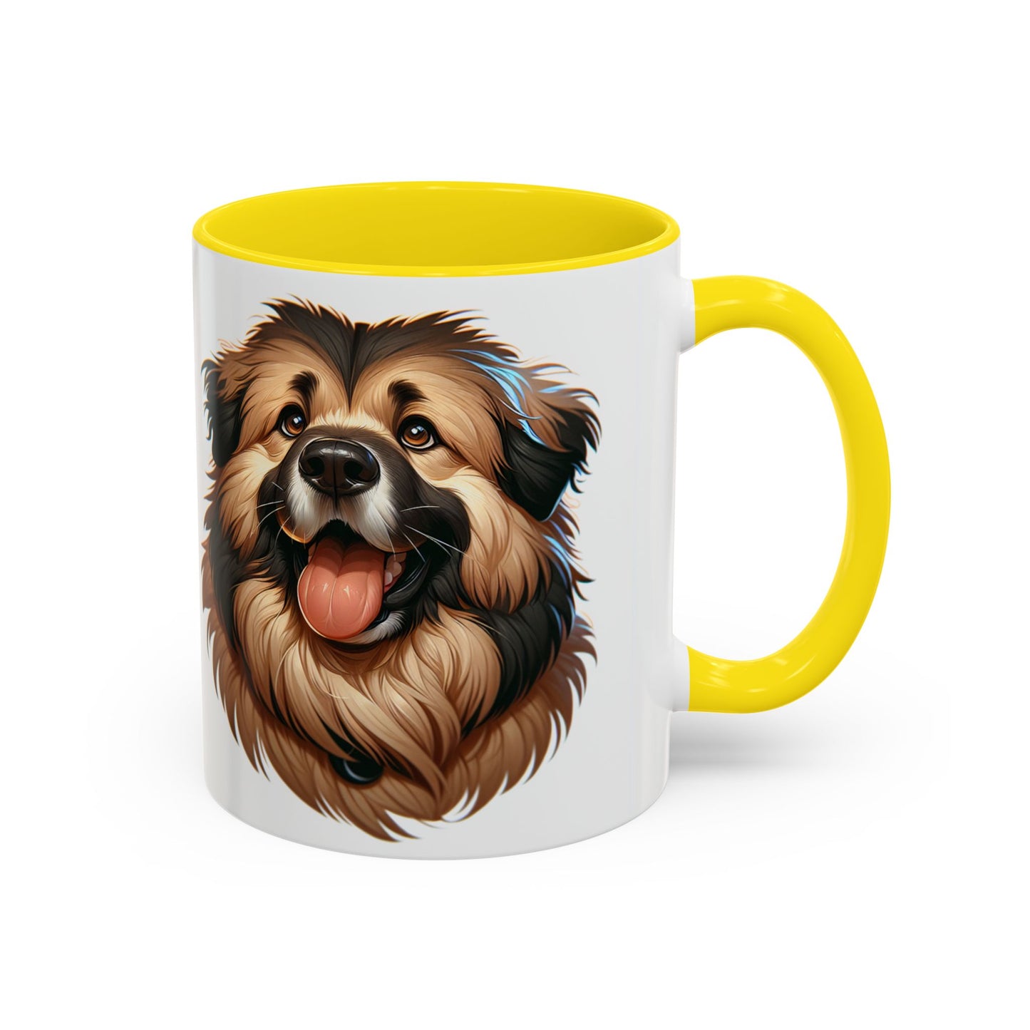 Caucasian Shepherd Dog Accent Coffee Mug - Perfect Gift for Dog Lovers