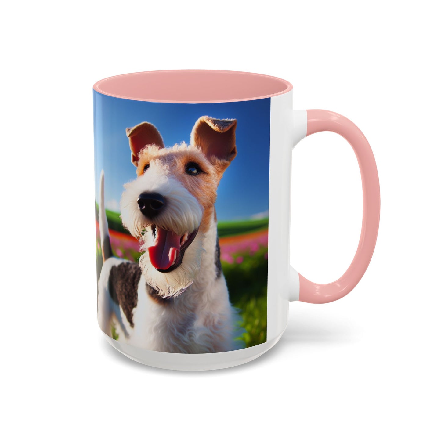 Wire Fox Terrier Accent Coffee Mug - Perfect Gift for Dog Lovers