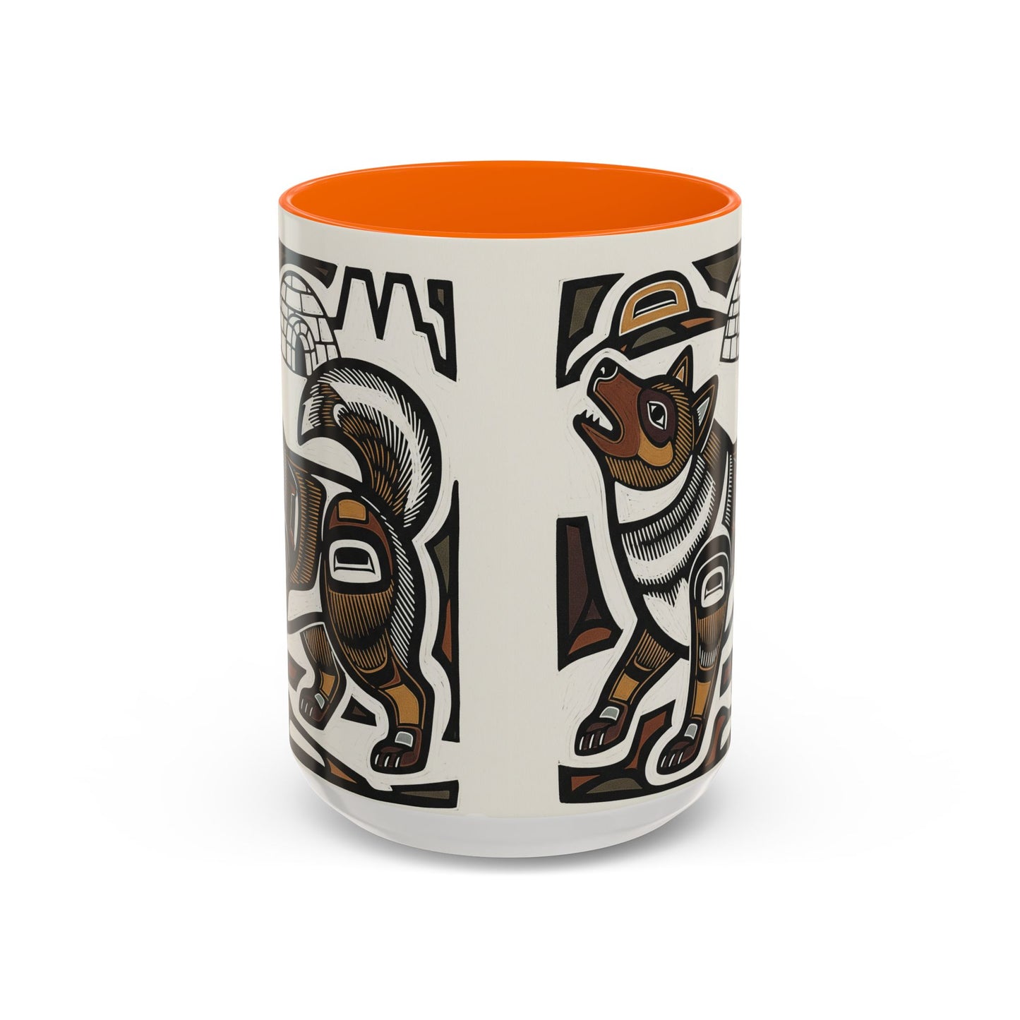 Canadian Eskimo Dog Accent Coffee Mug - Perfect Gift for Dog Lovers