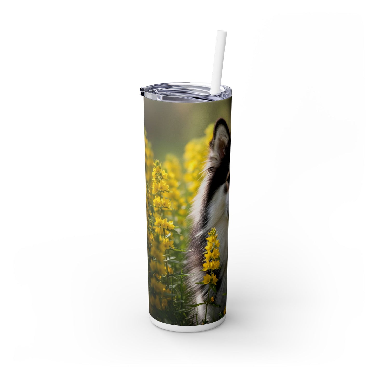 Swedish Lapphund Tumbler with Straw, 20oz