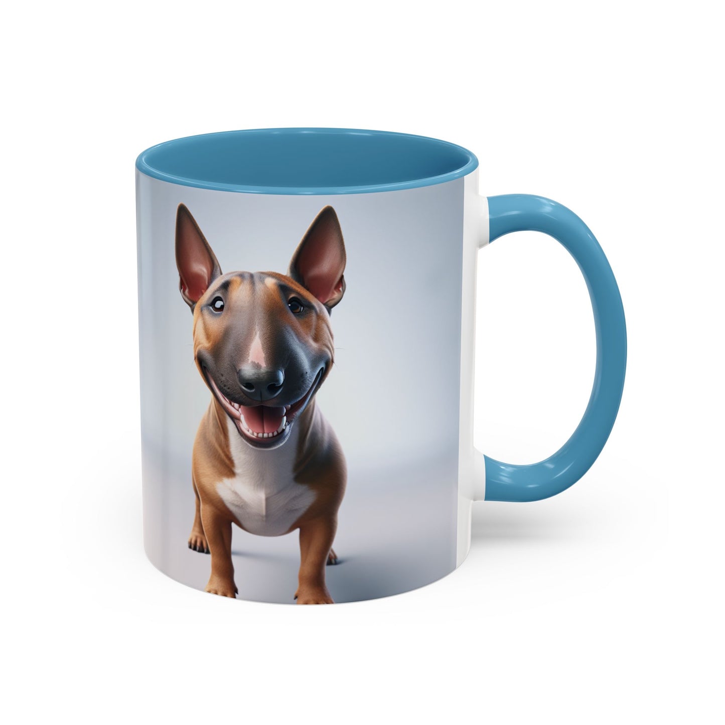 Miniature Bull Terrier Accent Coffee Mug - Perfect Gift for Dog Lovers