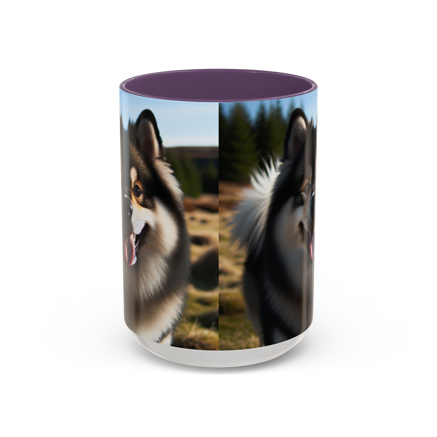 Norwegian Buhund Accent Coffee Mug - Perfect Gift for Dog Lovers