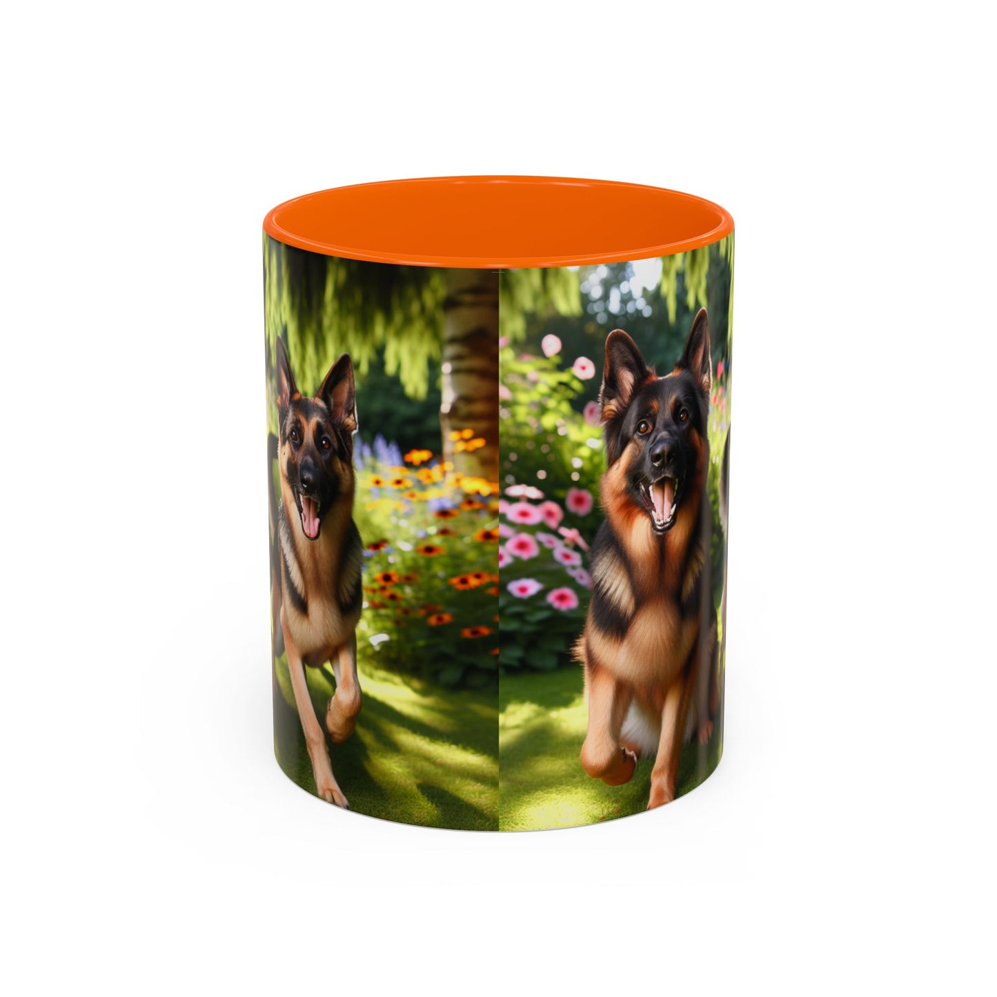 German Shepherd Accent Coffee Mug - Perfect Gift for Dog Lovers