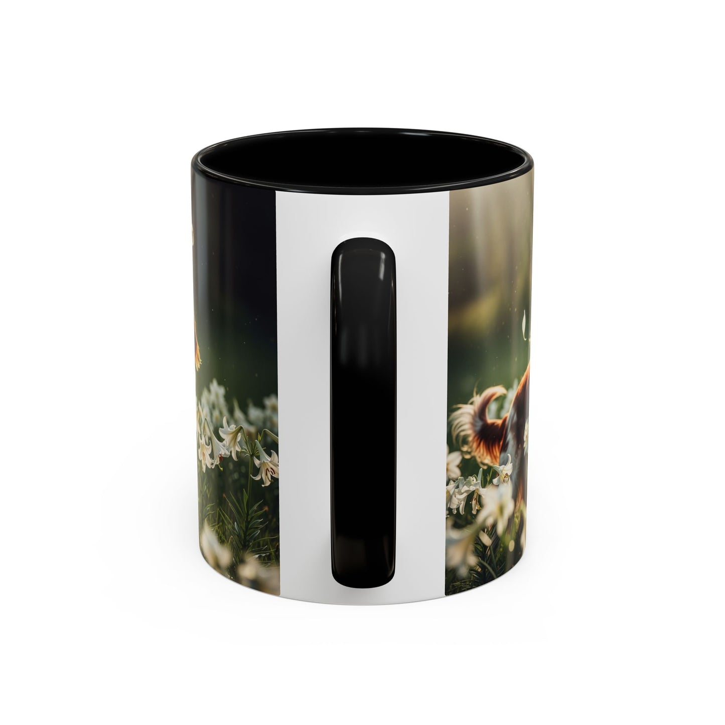 Irish Red and White Setter Accent Coffee Mug - Perfect Gift for Dog Lovers