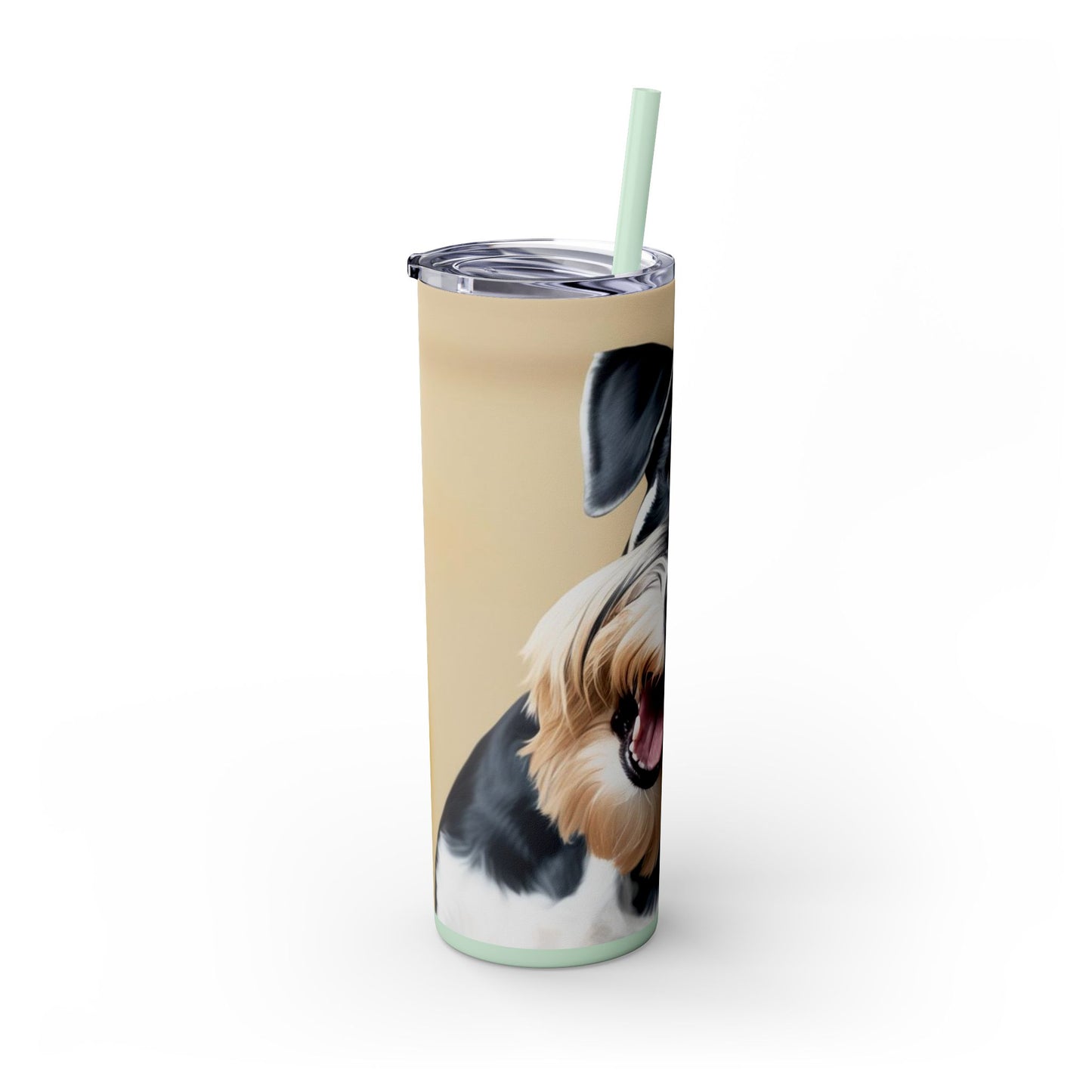 Giant Schnauzer Tumbler with Straw, 20oz