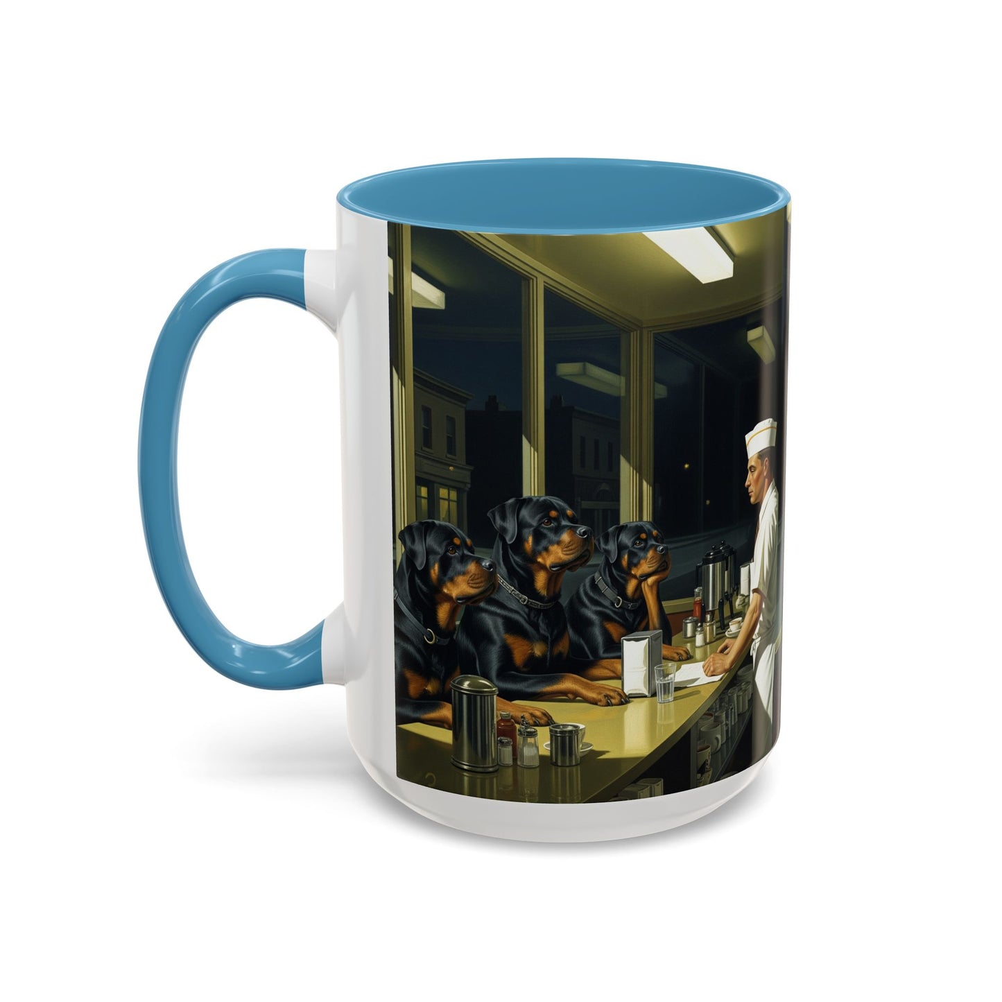Rottweiler Accent Coffee Mug - Perfect Gift for Dog Lovers