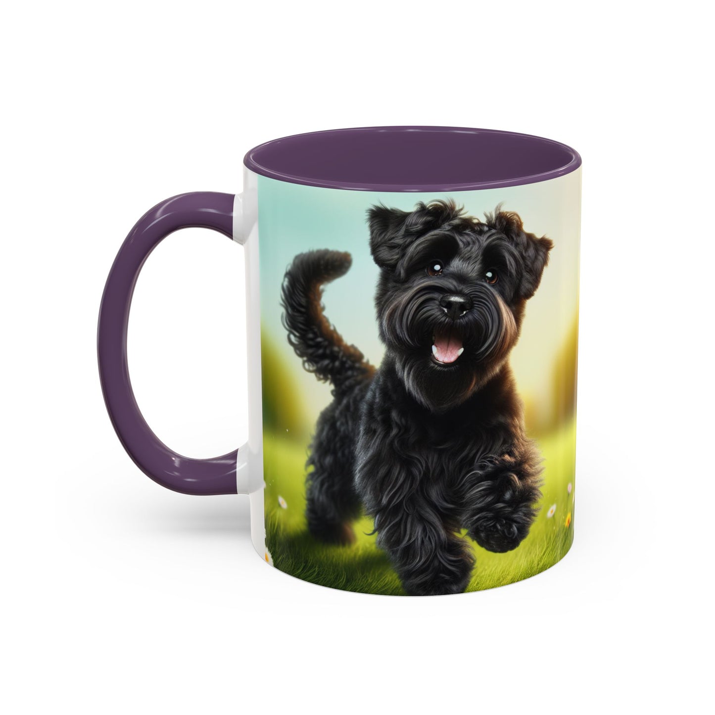 Russian Black Terrier Accent Coffee Mug - Perfect Gift for Dog Lovers