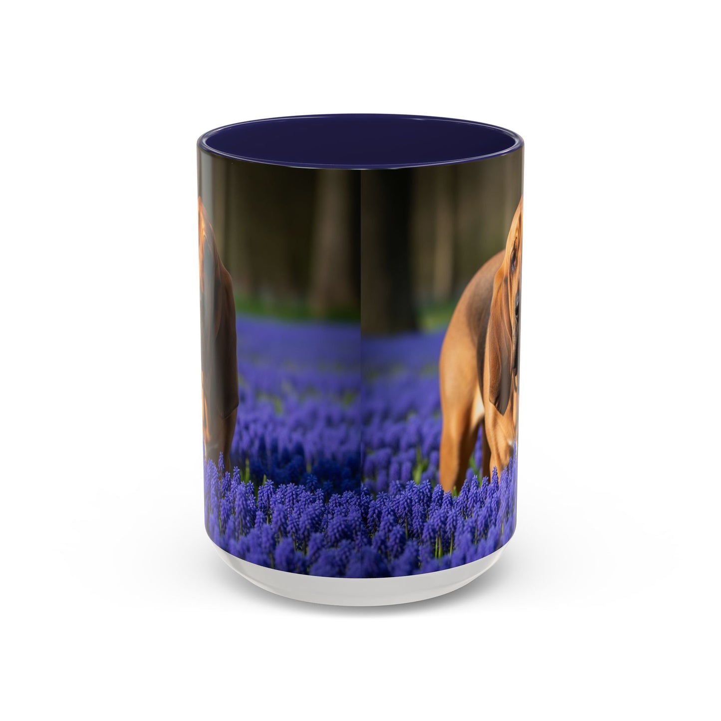 Bloodhound Accent Coffee Mug - Perfect Gift for Dog Lovers