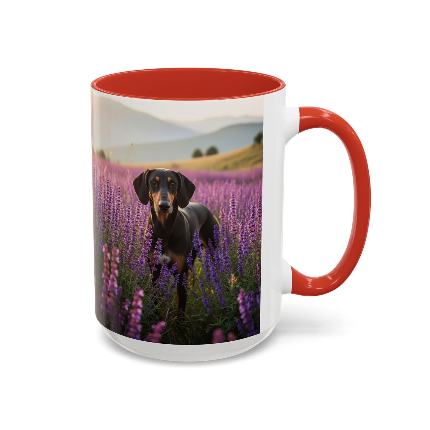 Transylvanian Hound Accent Coffee Mug - Perfect Gift for Dog Lovers