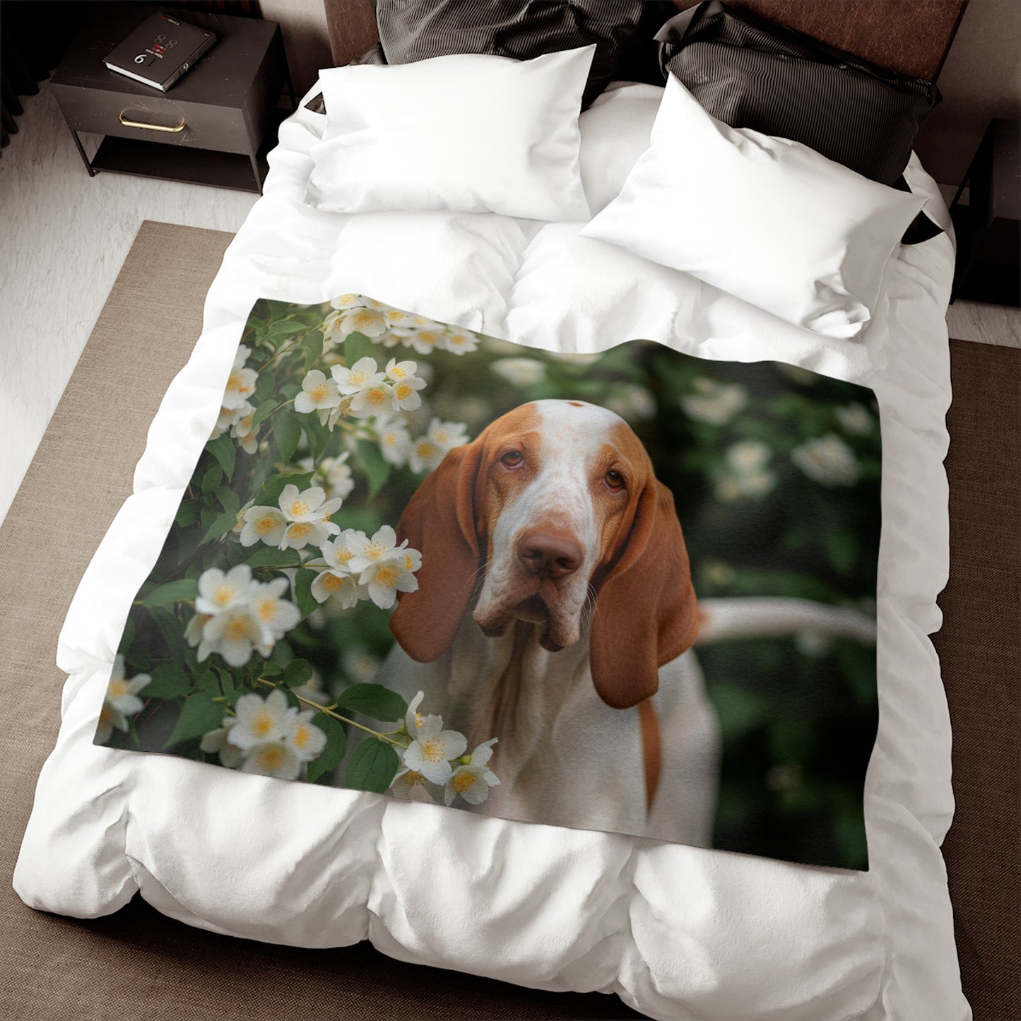 Bracco Italiano Sweatshirt Blanket