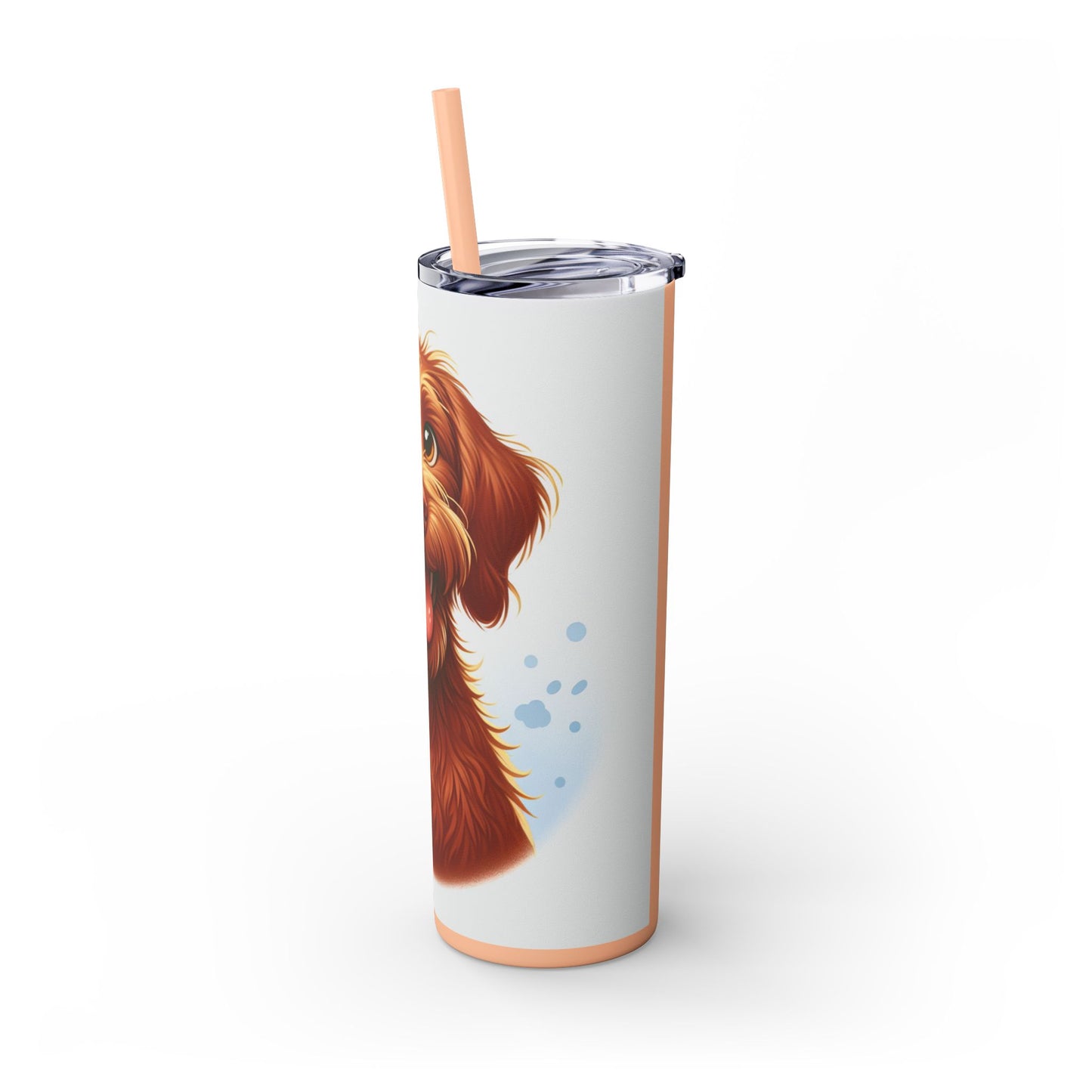Hungarian Wirehaired Vizsla Tumbler with Straw, 20oz