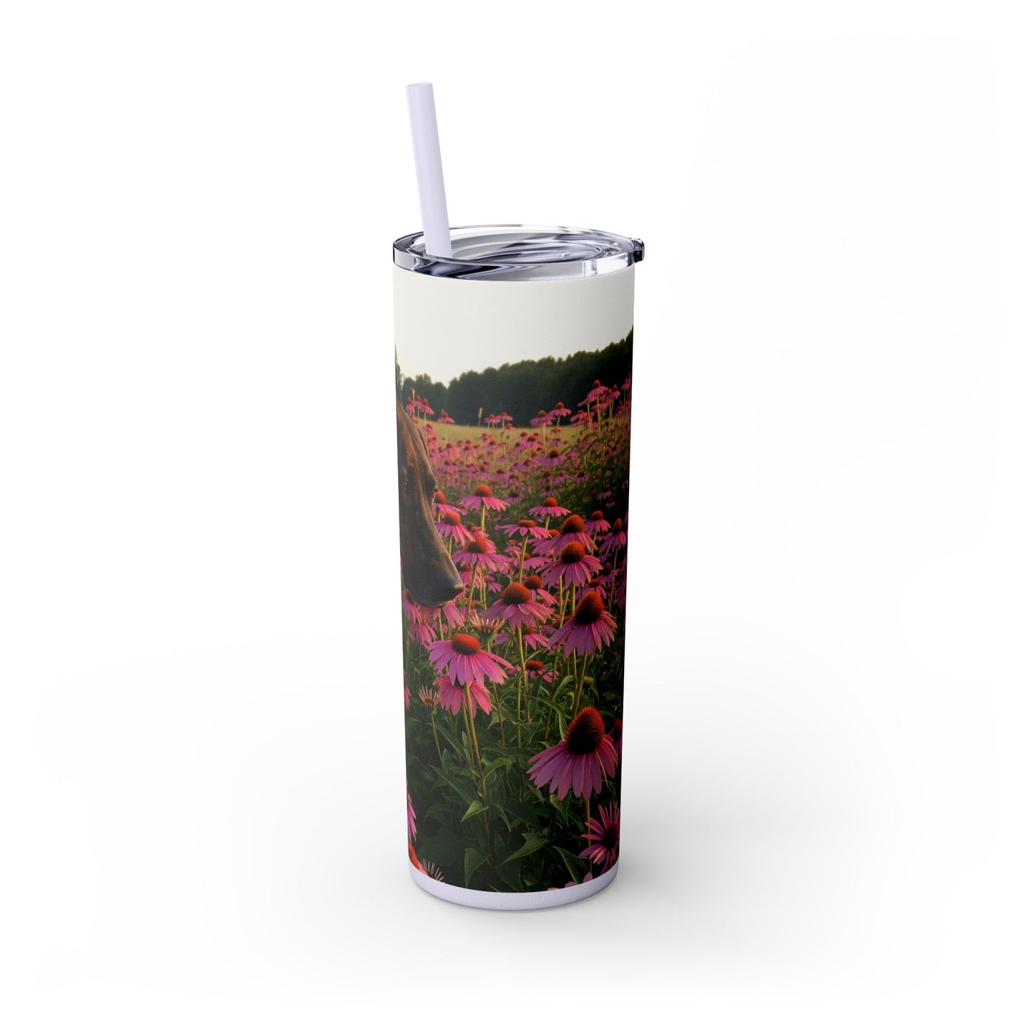 Treeing Tennessee Brindle Tumbler with Straw, 20oz