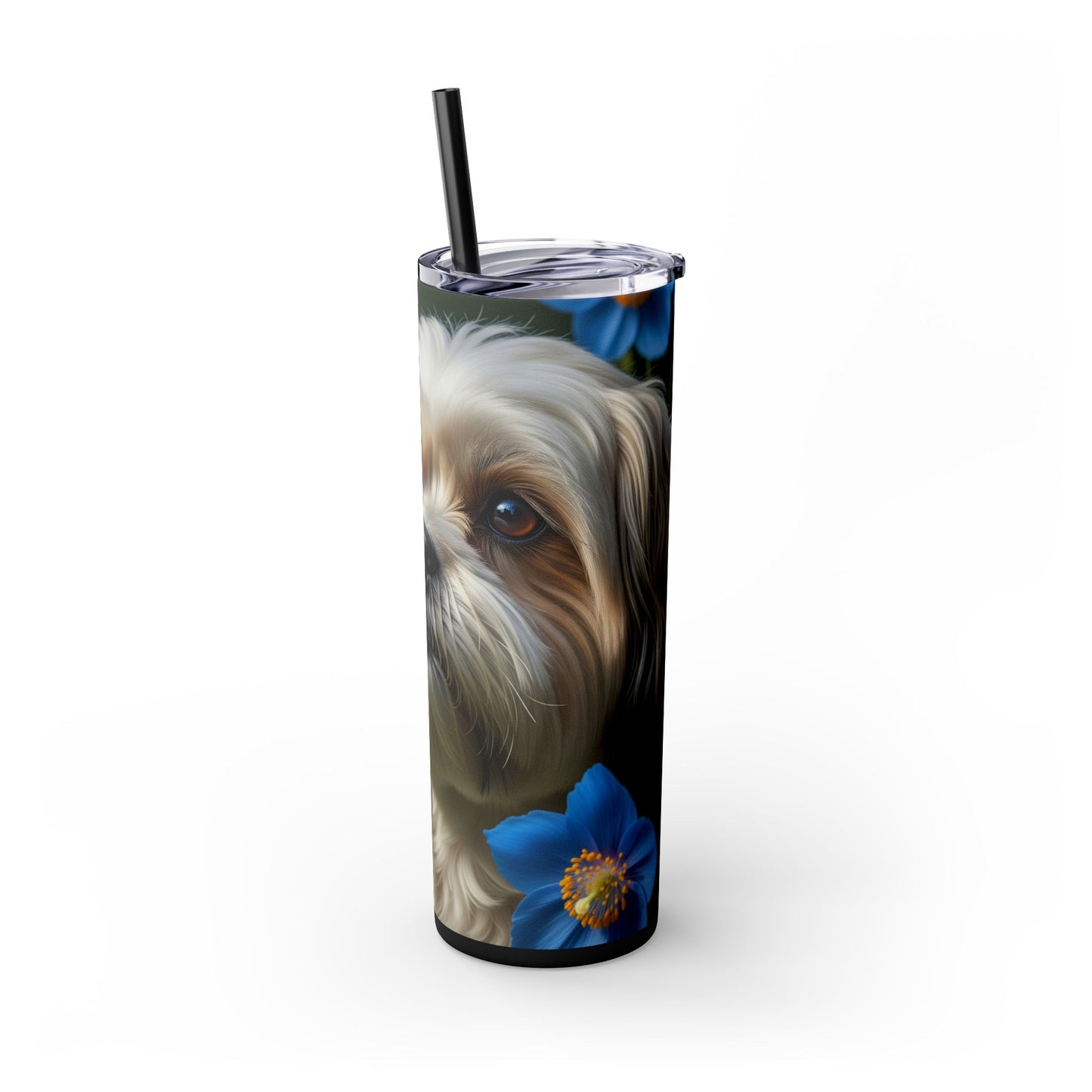 Lhasalier Tumbler with Straw, 20oz