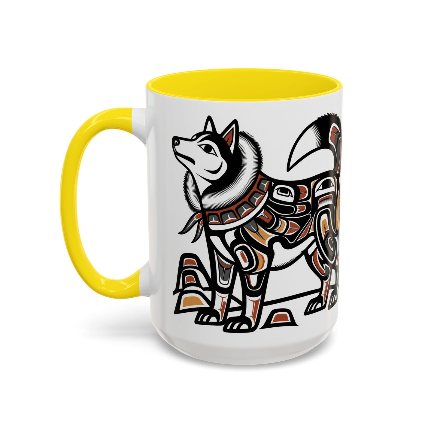 Siberian Husky Accent Coffee Mug - Perfect Gift for Dog Lovers
