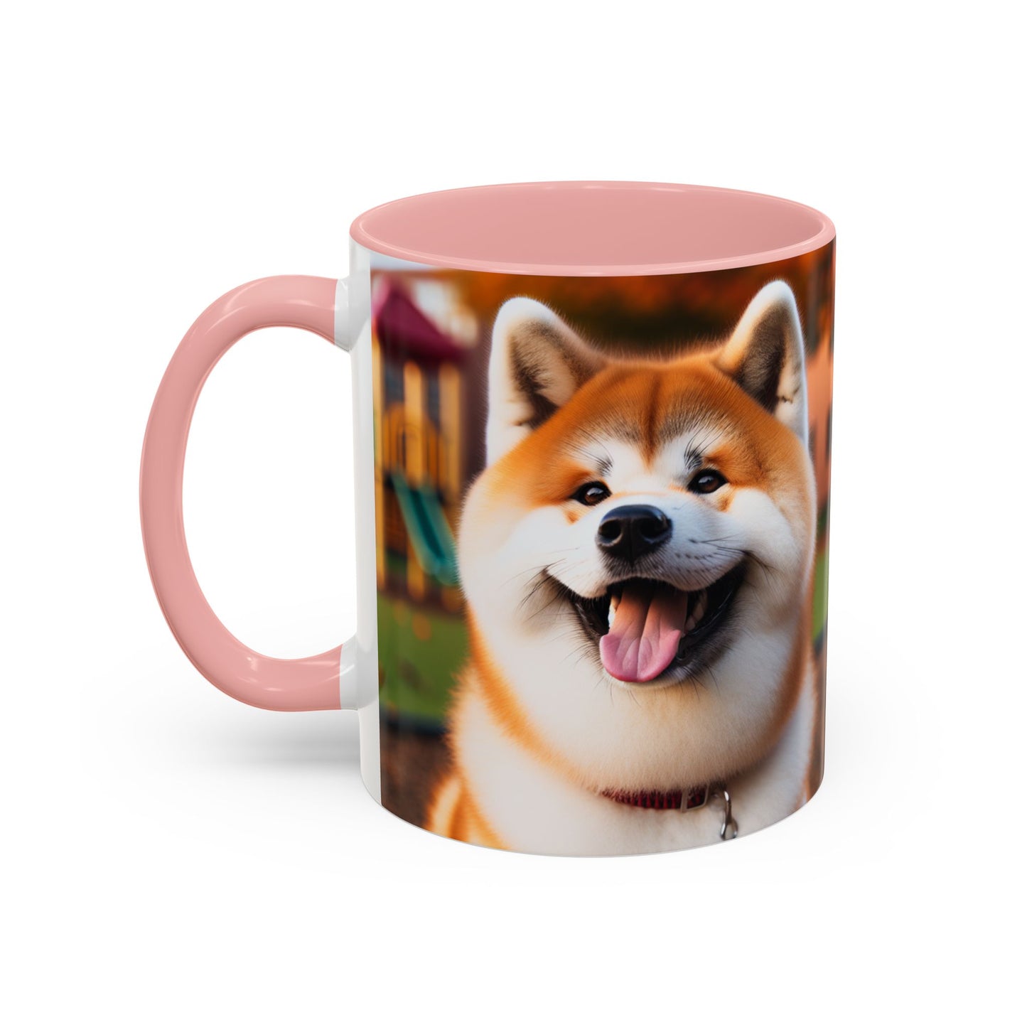 Japanese Akitainu Accent Coffee Mug - Perfect Gift for Dog Lovers