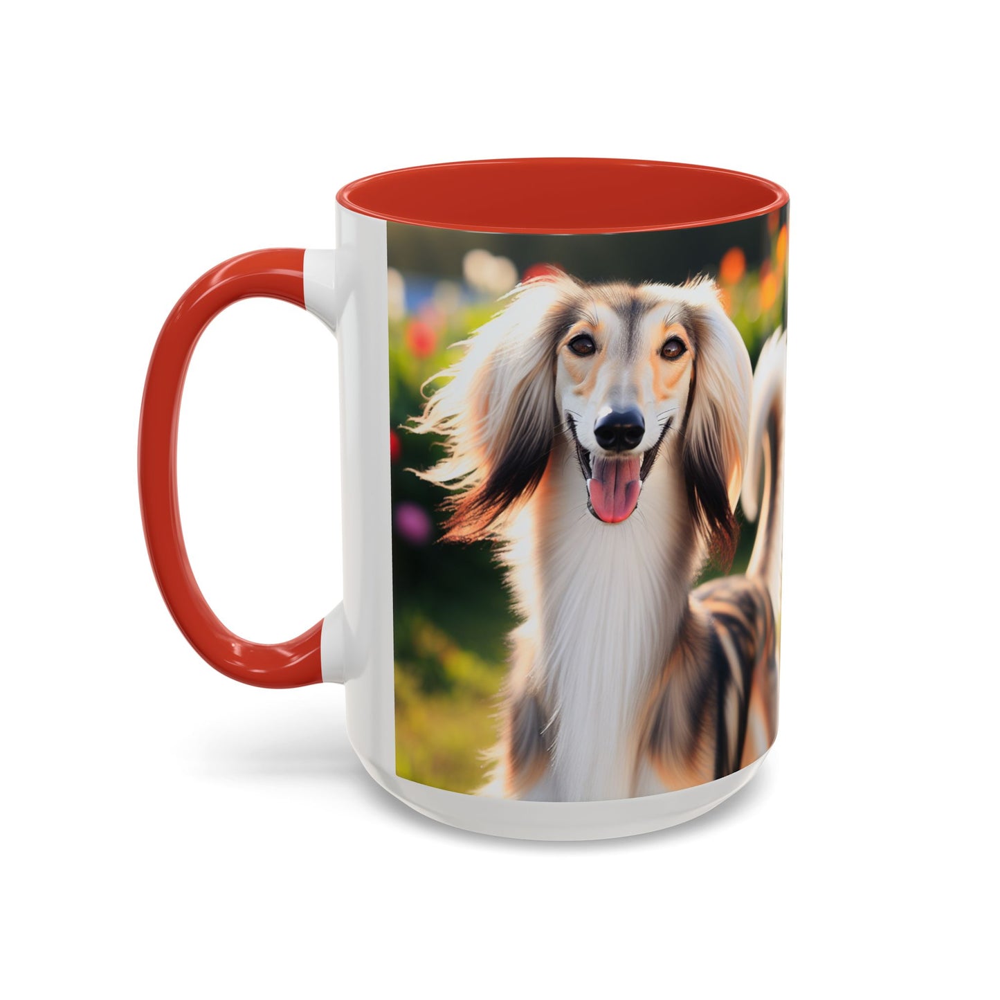 Saluki Accent Coffee Mug - Perfect Gift for Dog Lovers