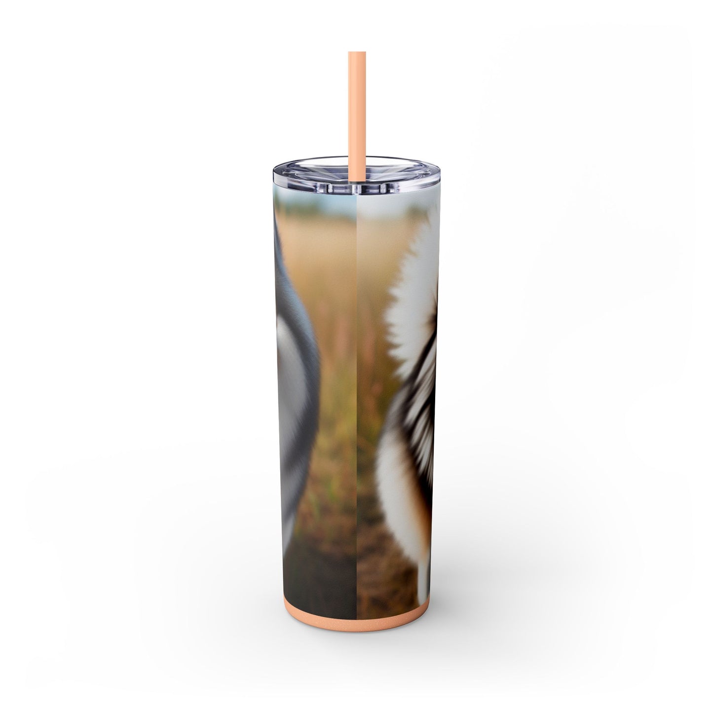 Pomsky Tumbler with Straw, 20oz