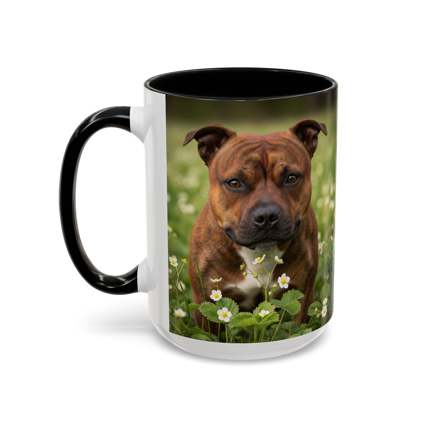 Staffordshire Bull Terrier Accent Coffee Mug - Perfect Gift for Dog Lovers