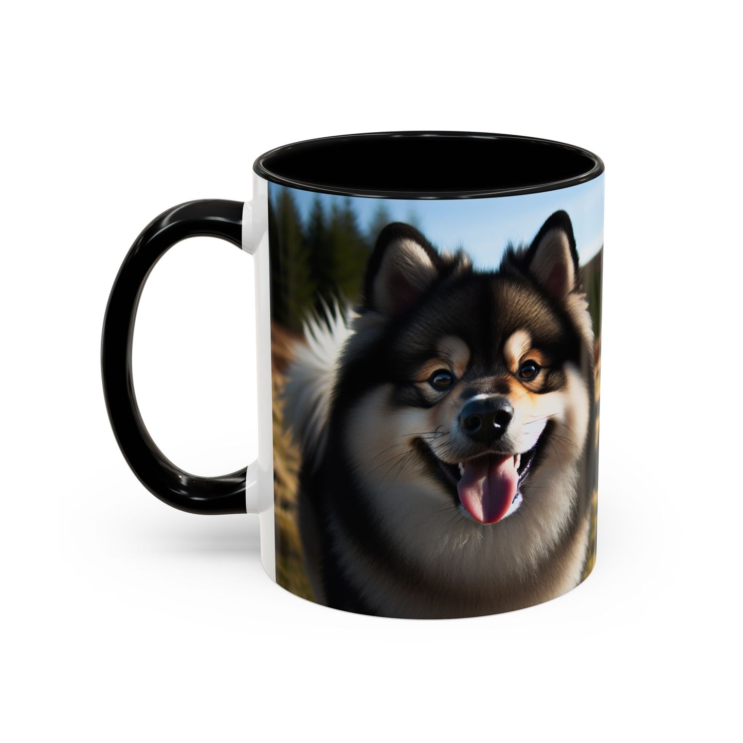 Norwegian Buhund Accent Coffee Mug - Perfect Gift for Dog Lovers