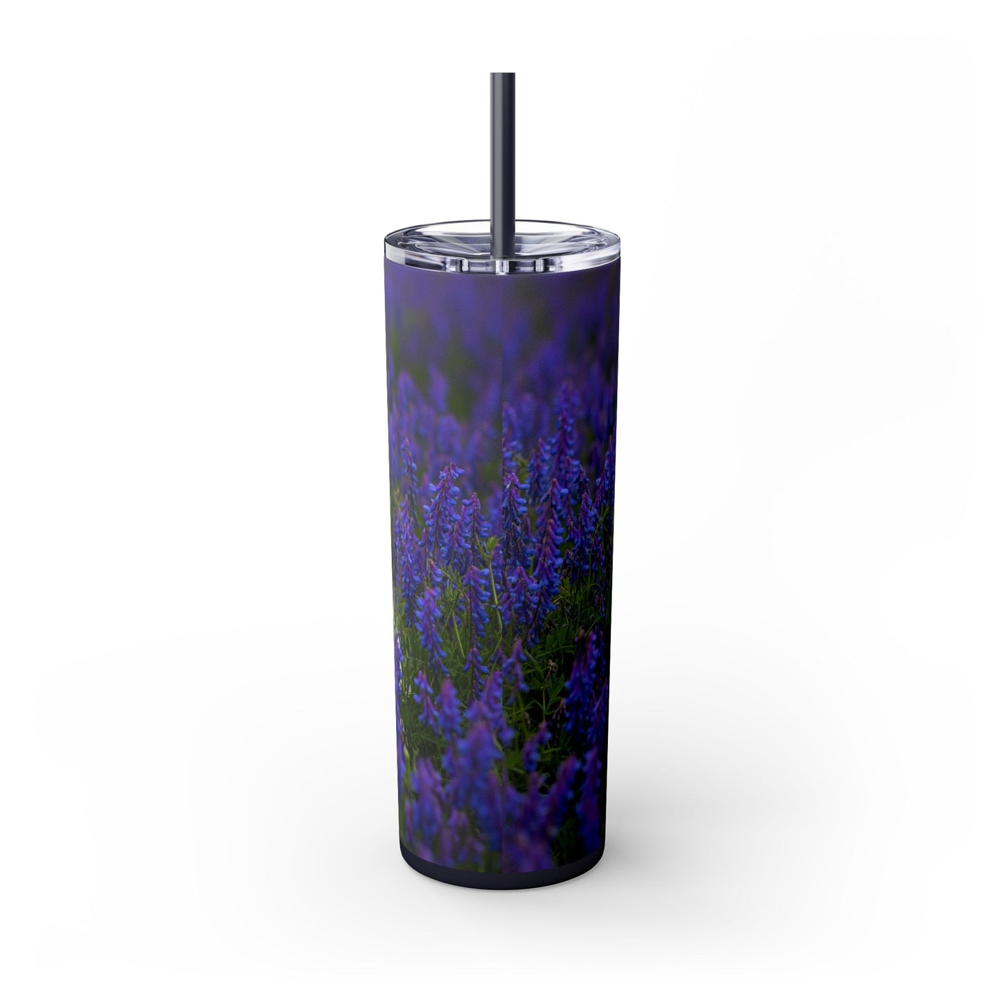 Pomeranian Skinny Tumbler with Straw, 20oz