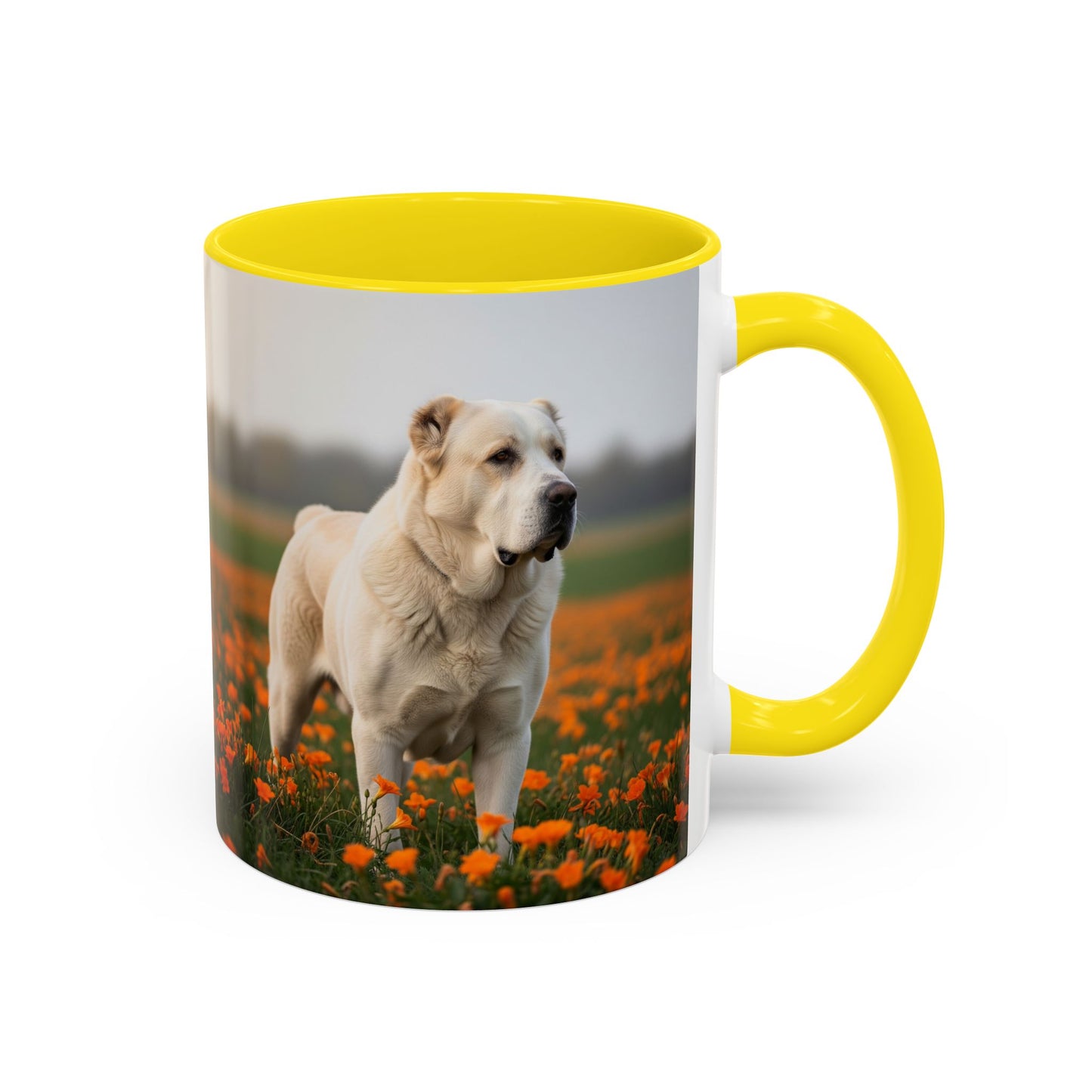 Central Asian Shepherd Dog Accent Coffee Mug - Perfect Gift for Dog Lovers