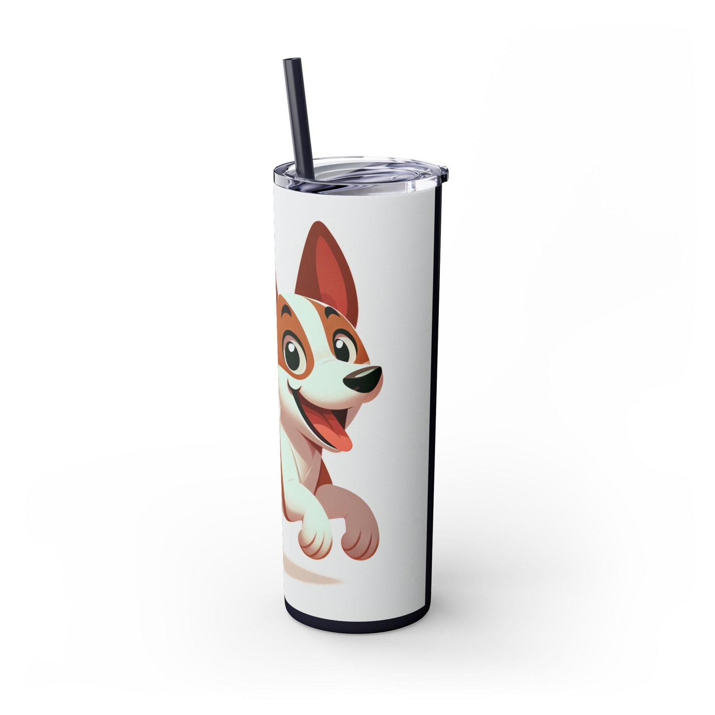 Basenji Tumbler with Straw, 20oz